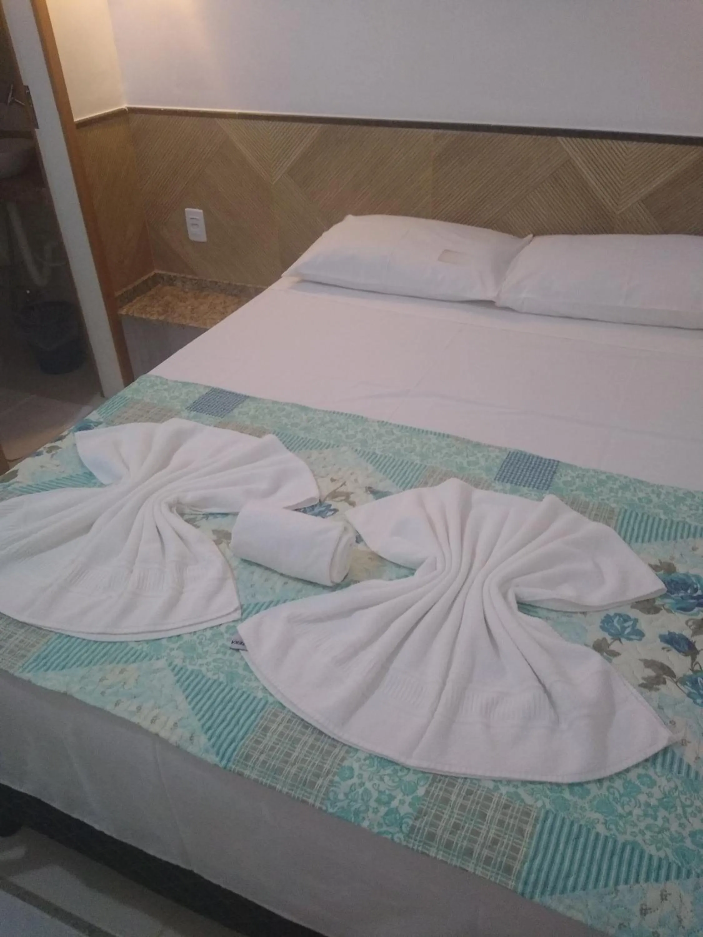 Bed in Pousada Solar da Praia