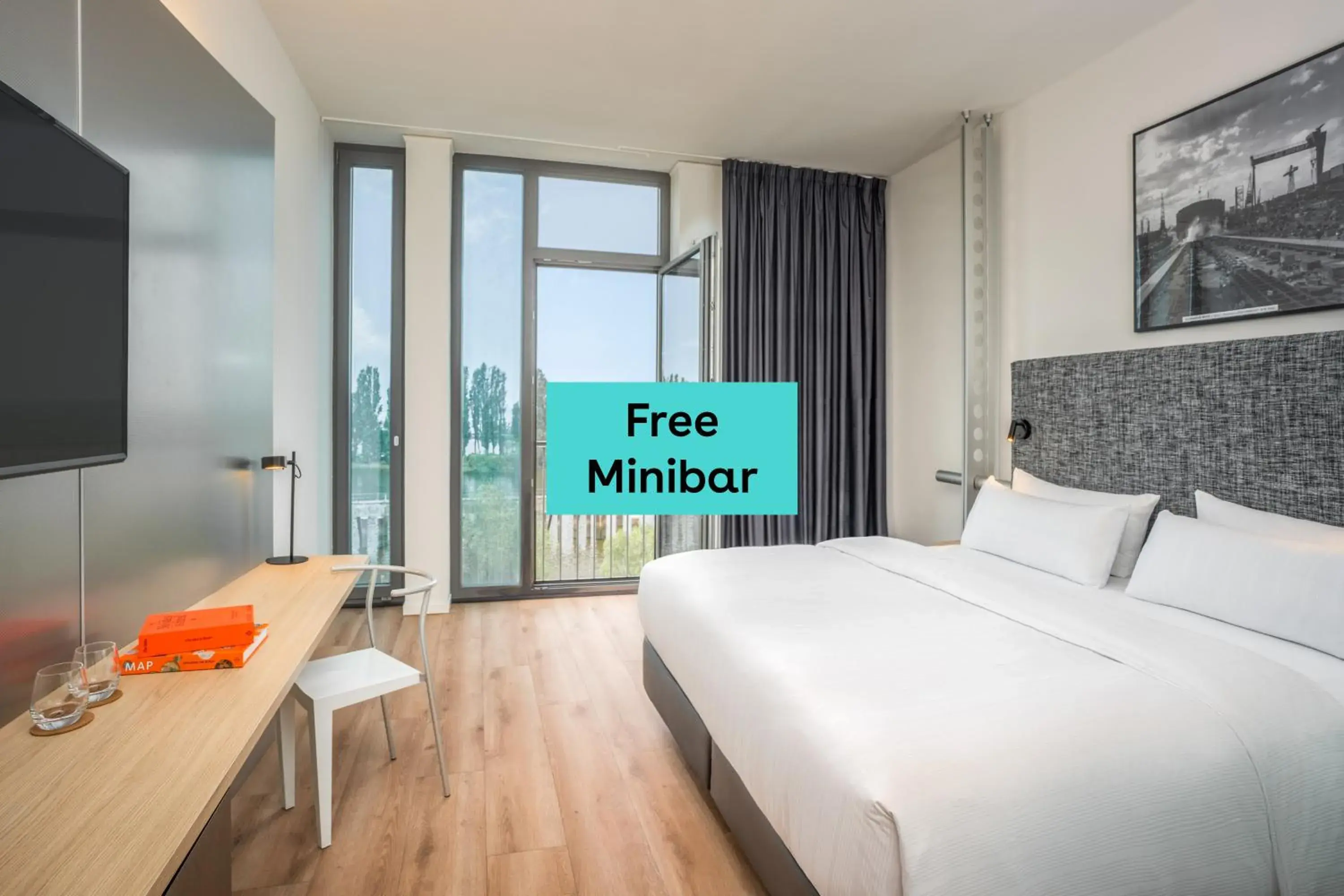 Bed in INNSiDE by Meliá Bremen Bed in INNSiDE by Meliá Bremen