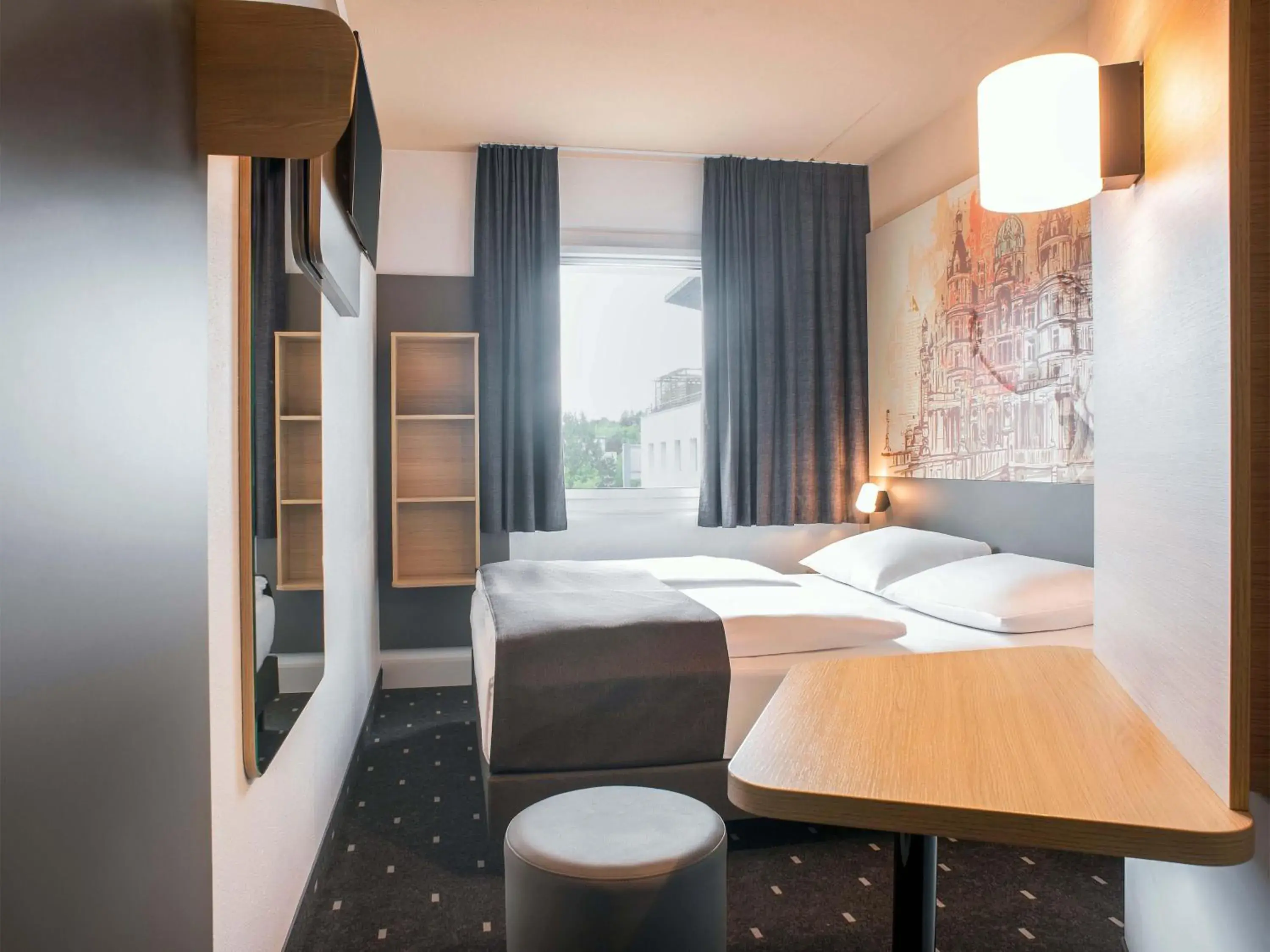 Photo of the whole room, Bed in B&B Hotel Schwerin-Süd Photo of the whole room, Bed in B&B Hotel Schwerin-Süd