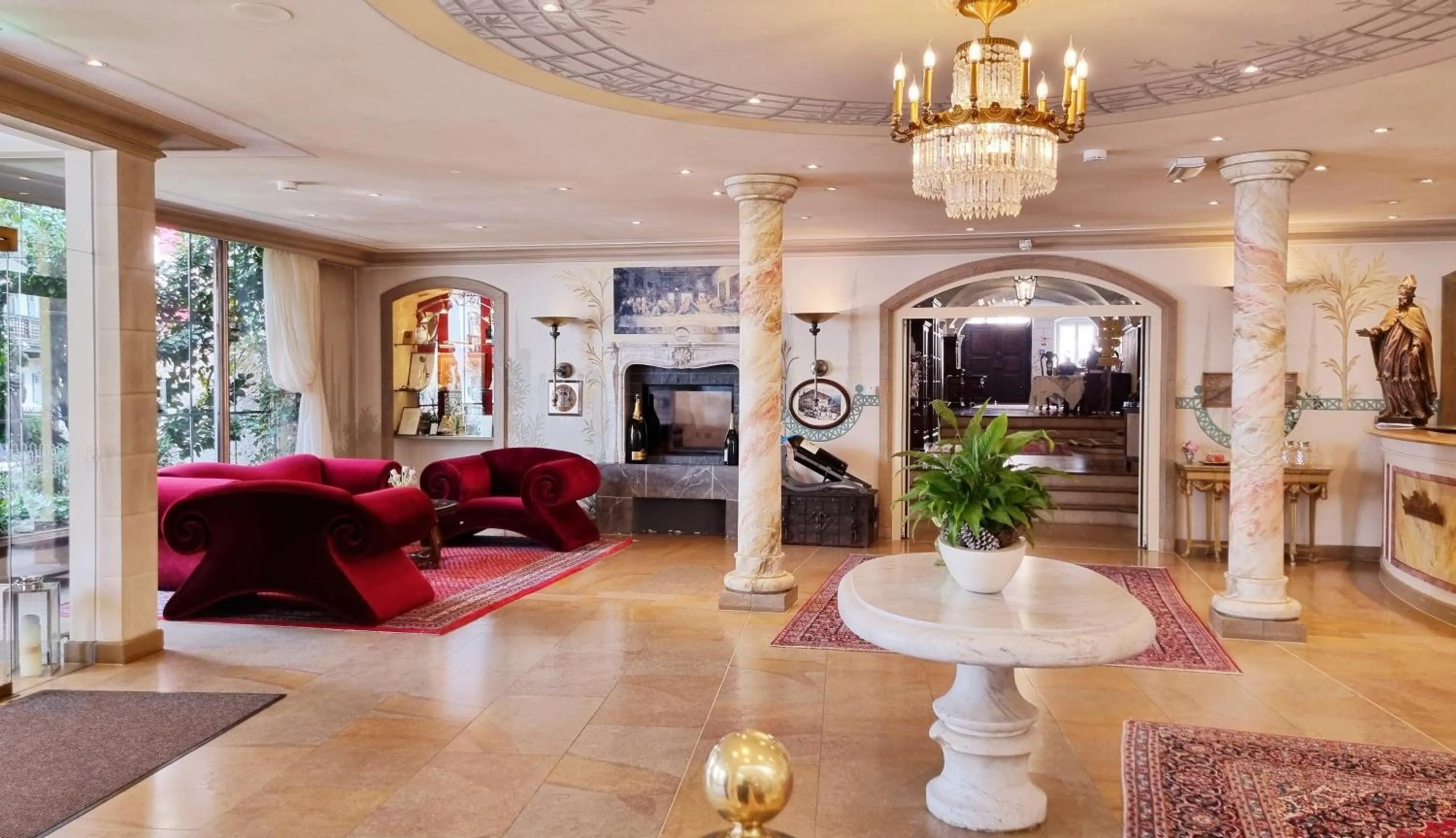 Lobby or reception in Boutique Hotel Residenz Winkler