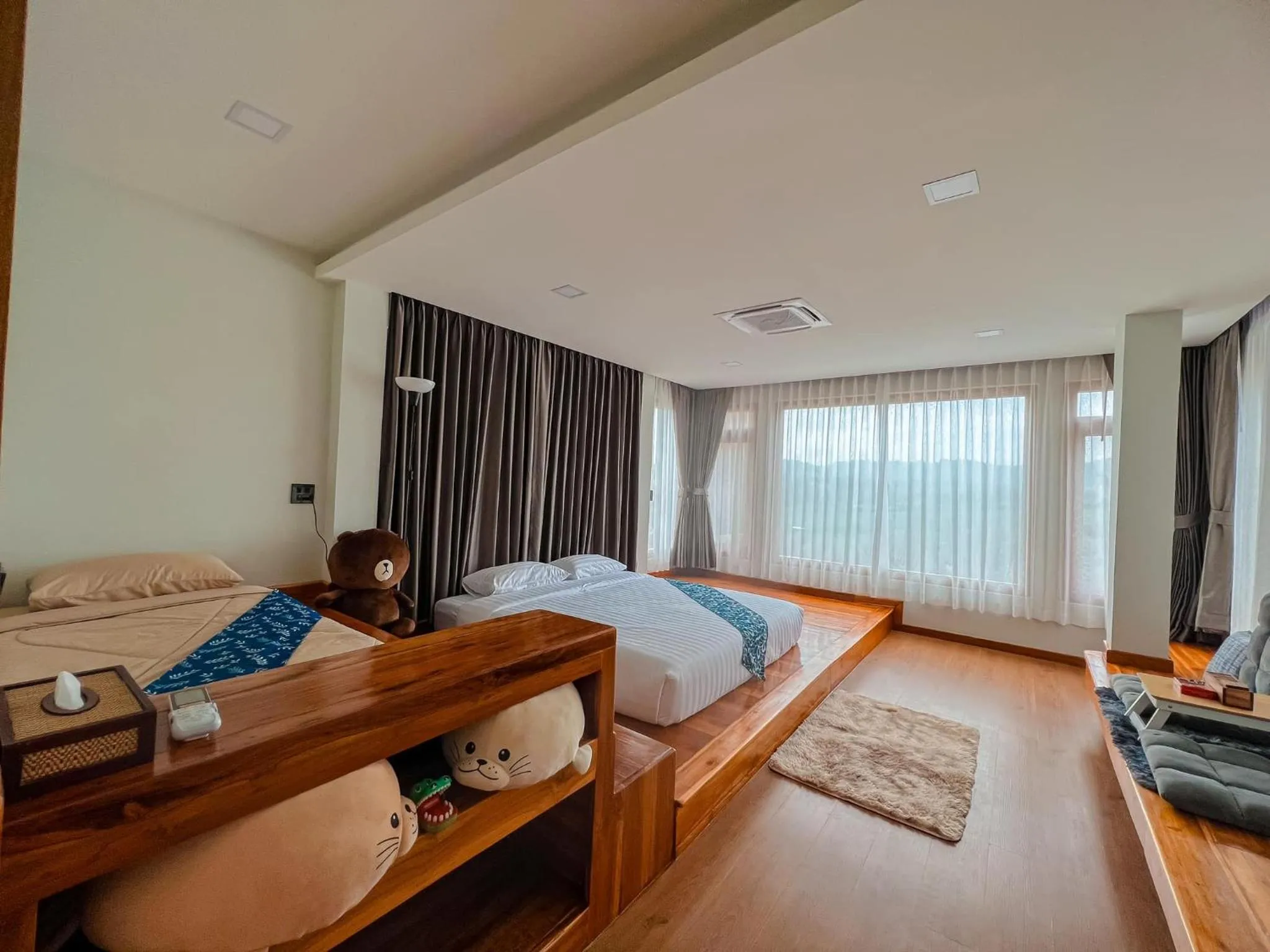 Bed in Soundless Resort