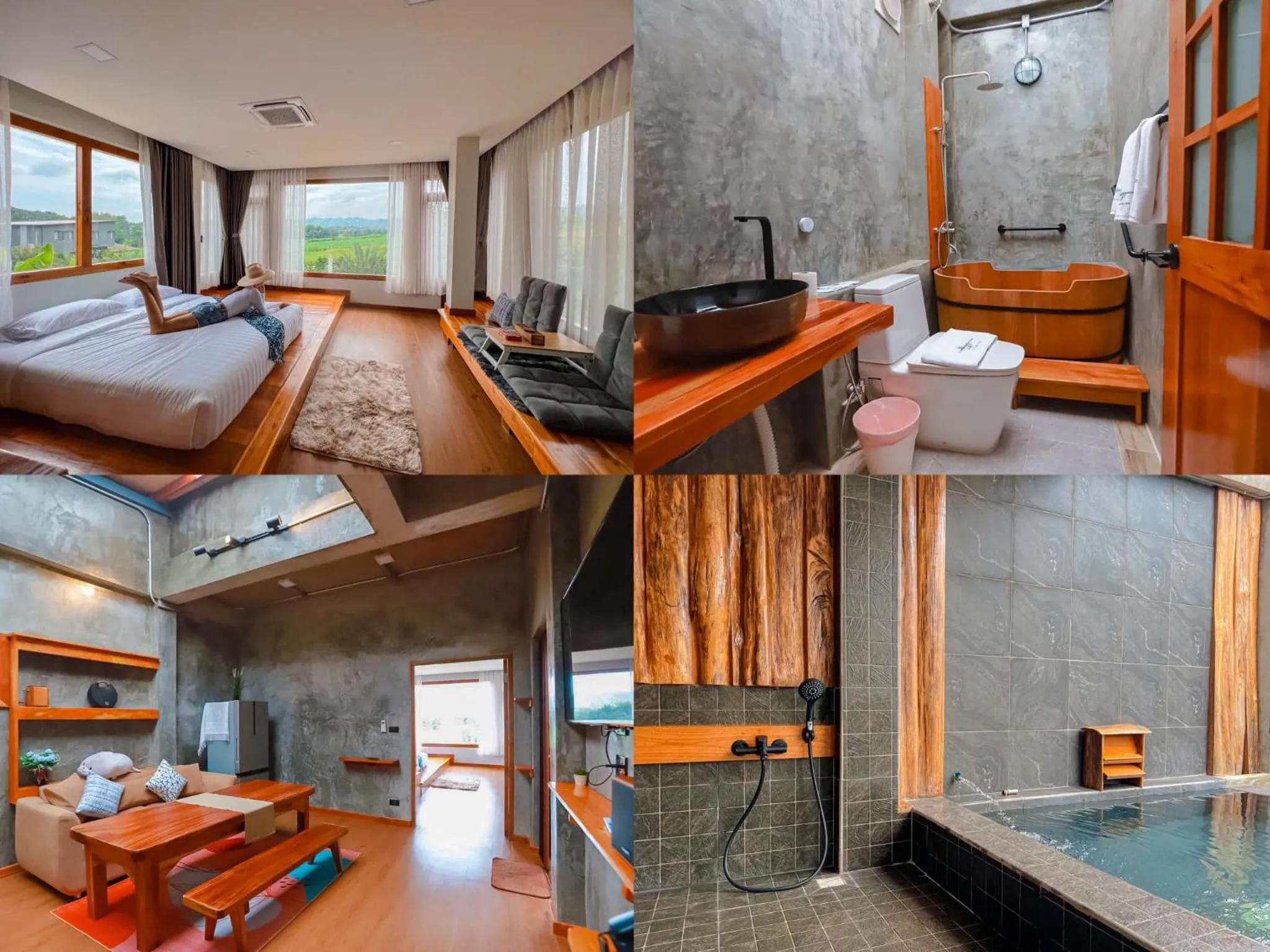 Bed in Soundless Resort