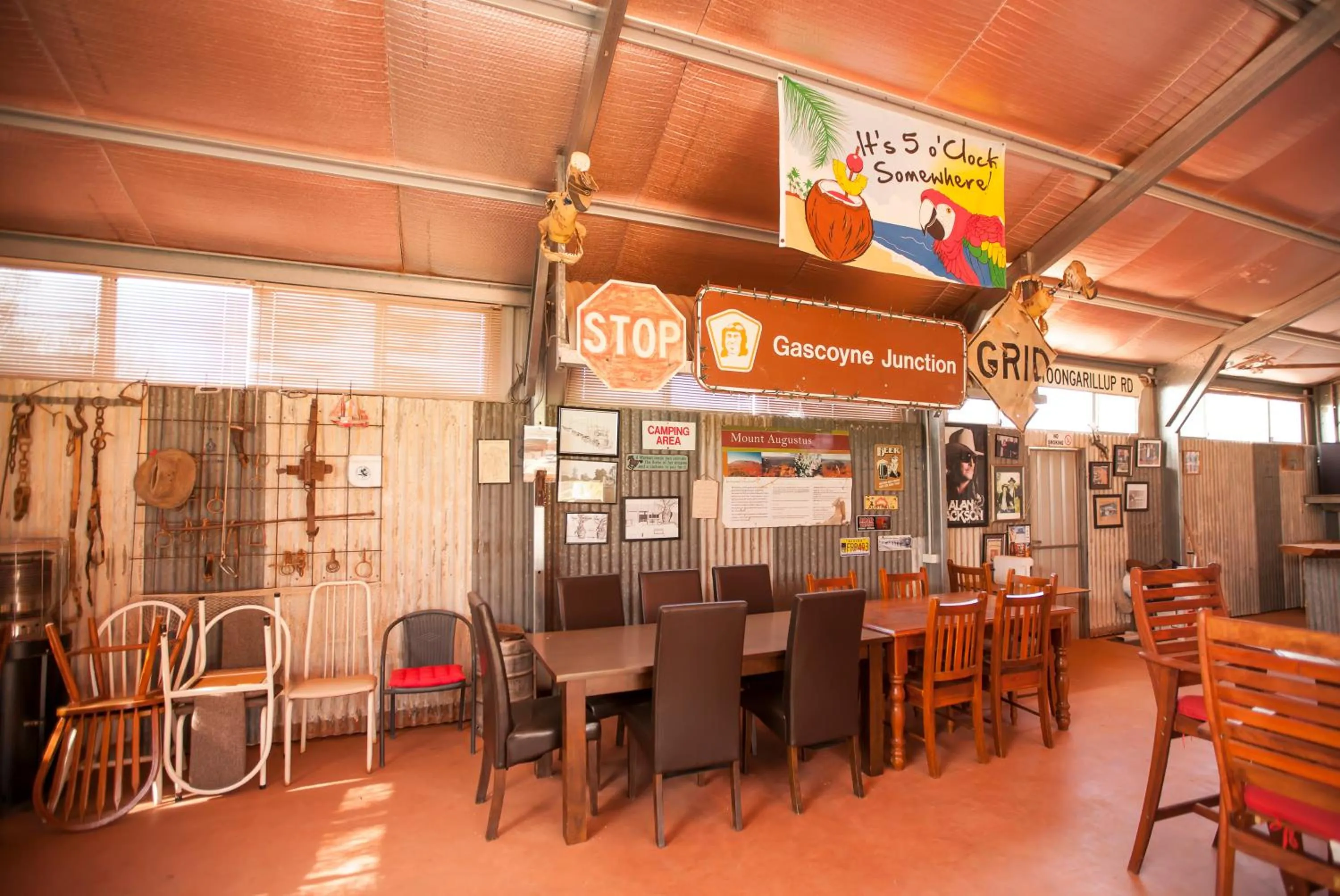 Restaurant/places to eat in Capricorn Holiday Park