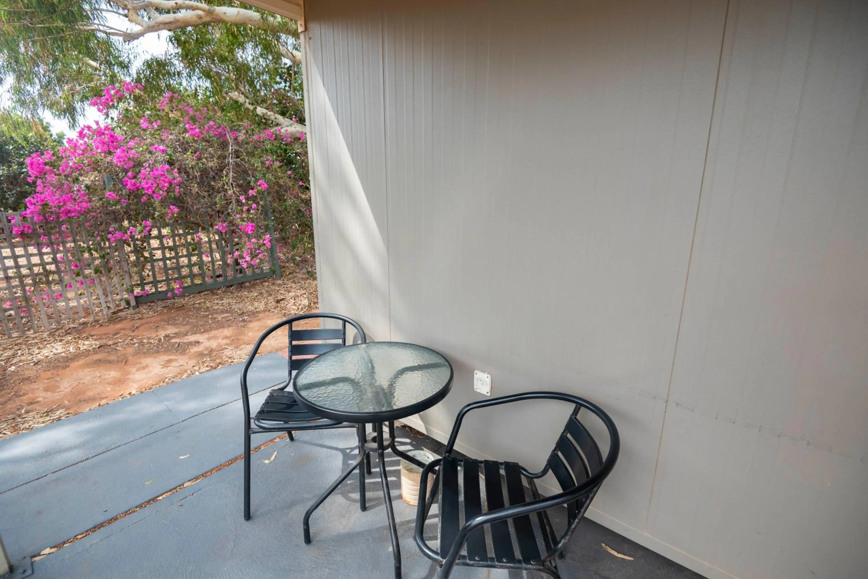 Balcony/Terrace in Capricorn Holiday Park