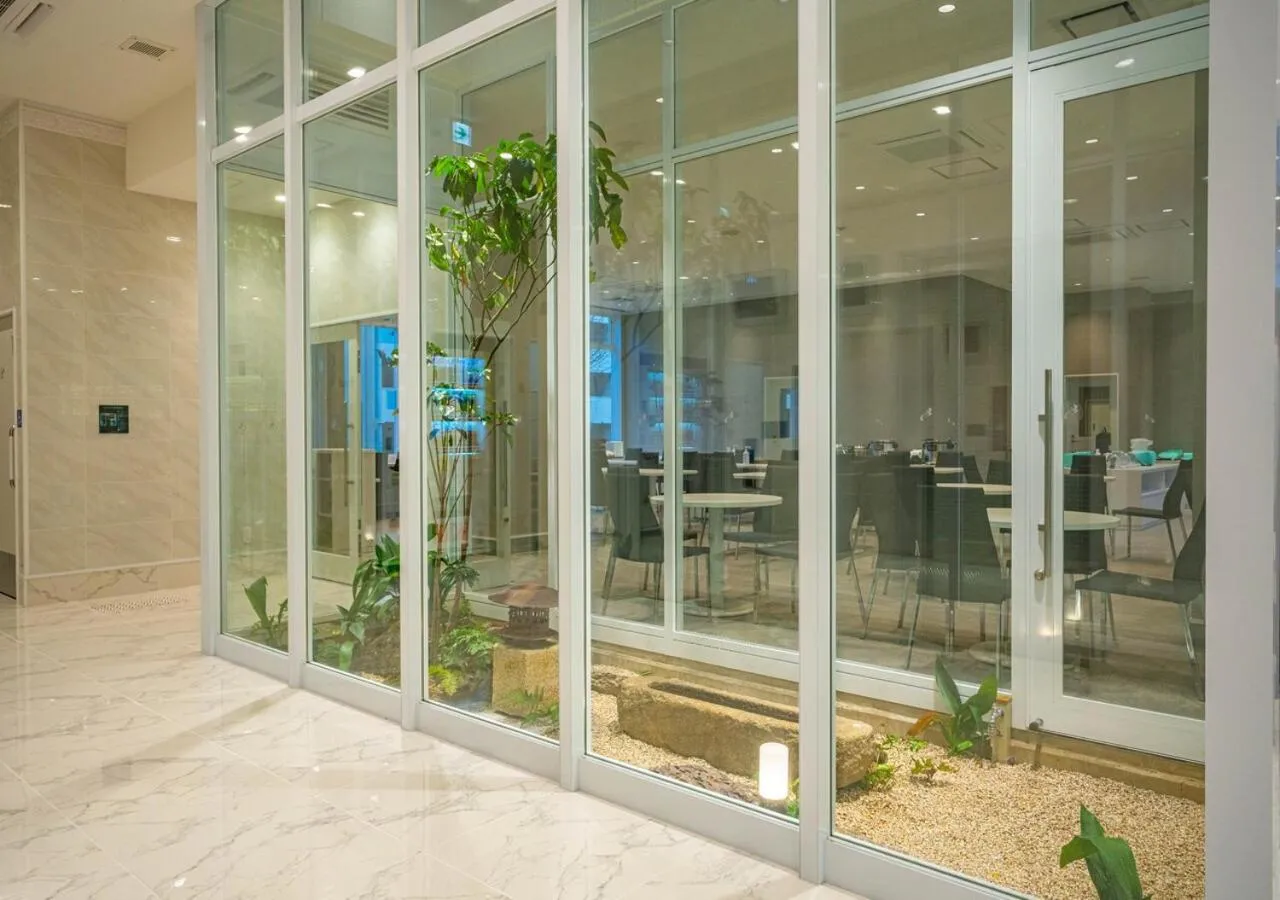 Patio in Bande Hotel Tenpozan Higashi