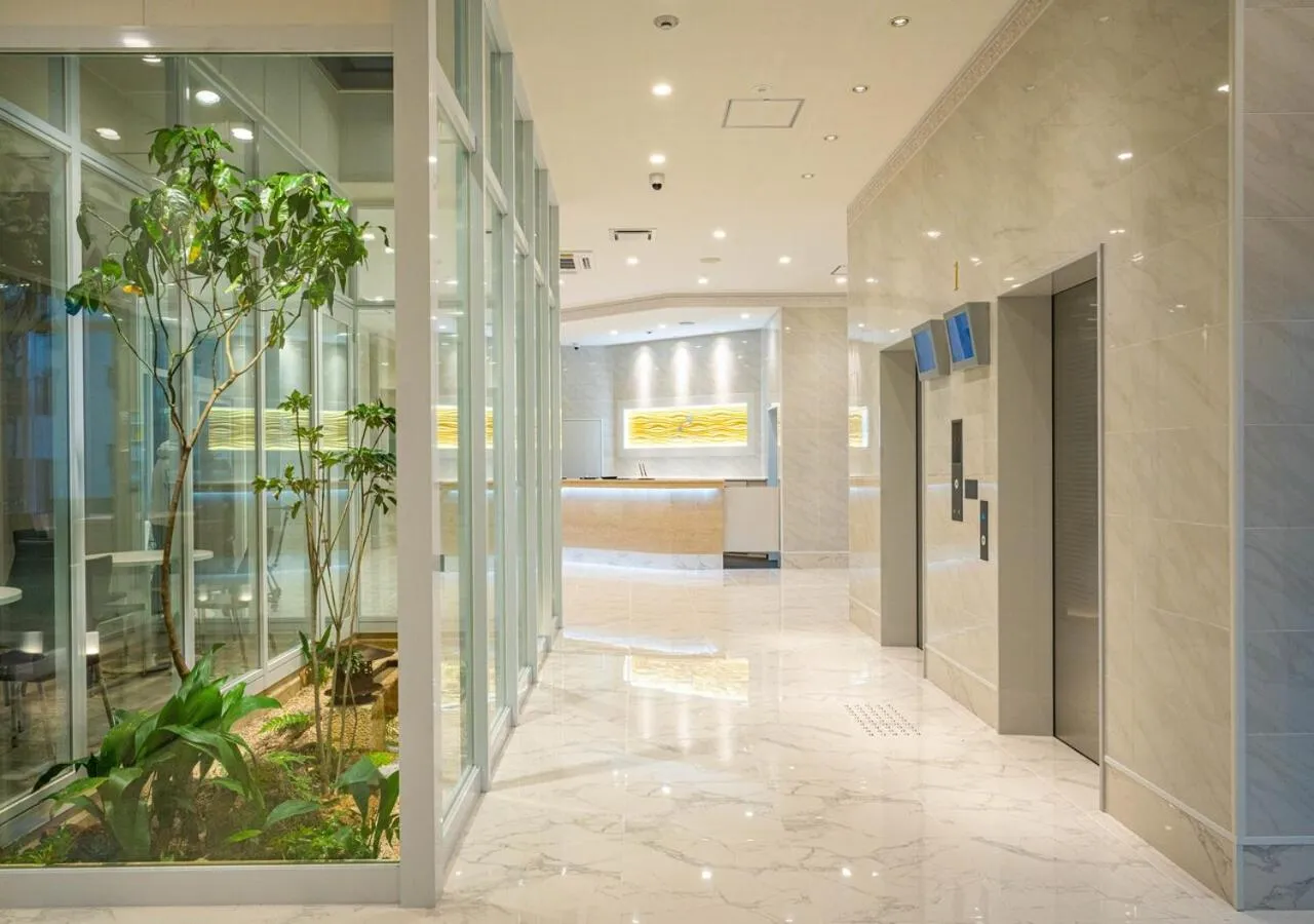 Patio in Bande Hotel Tenpozan Higashi