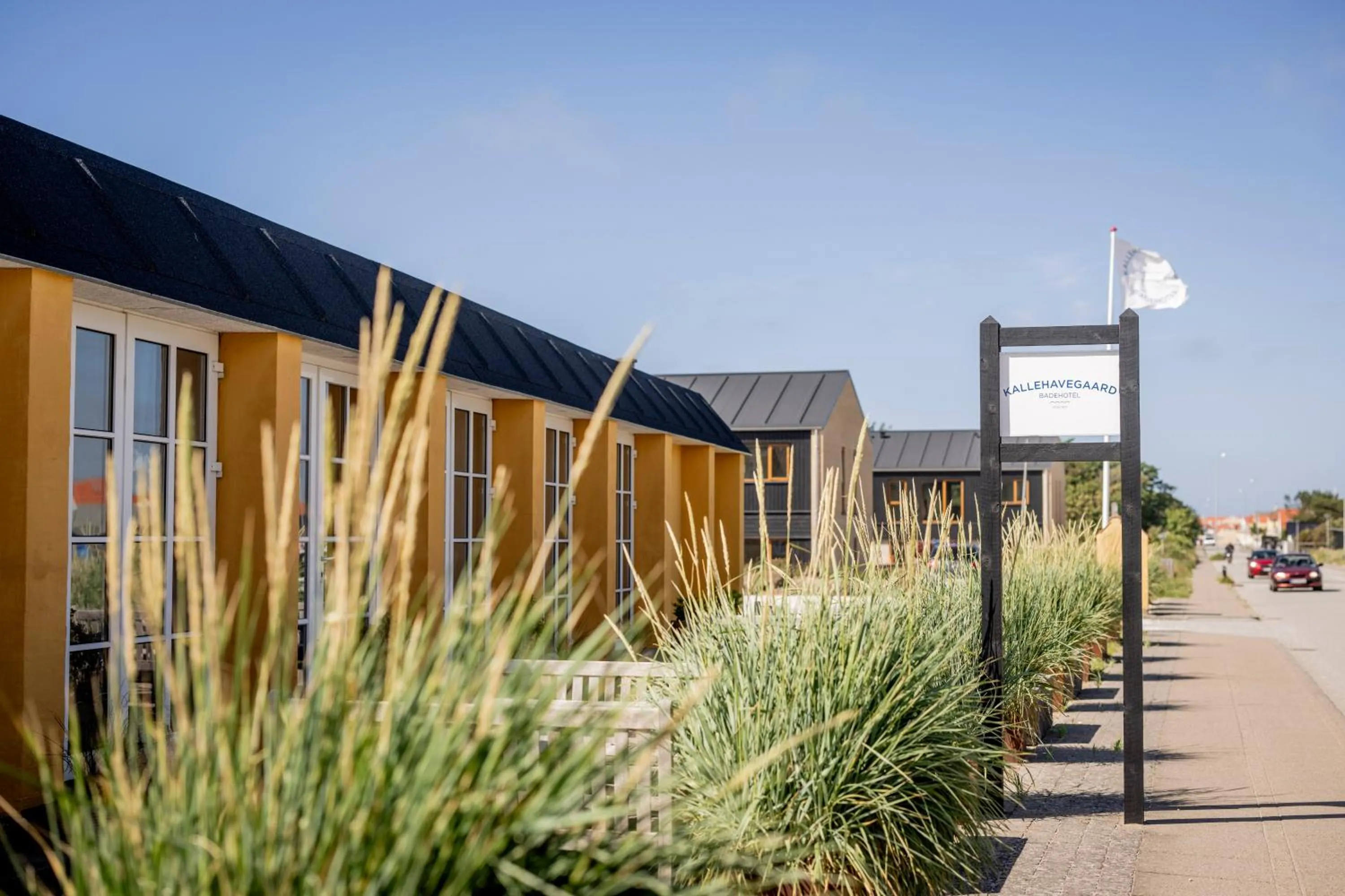 Property building in Kallehavegaard Badehotel