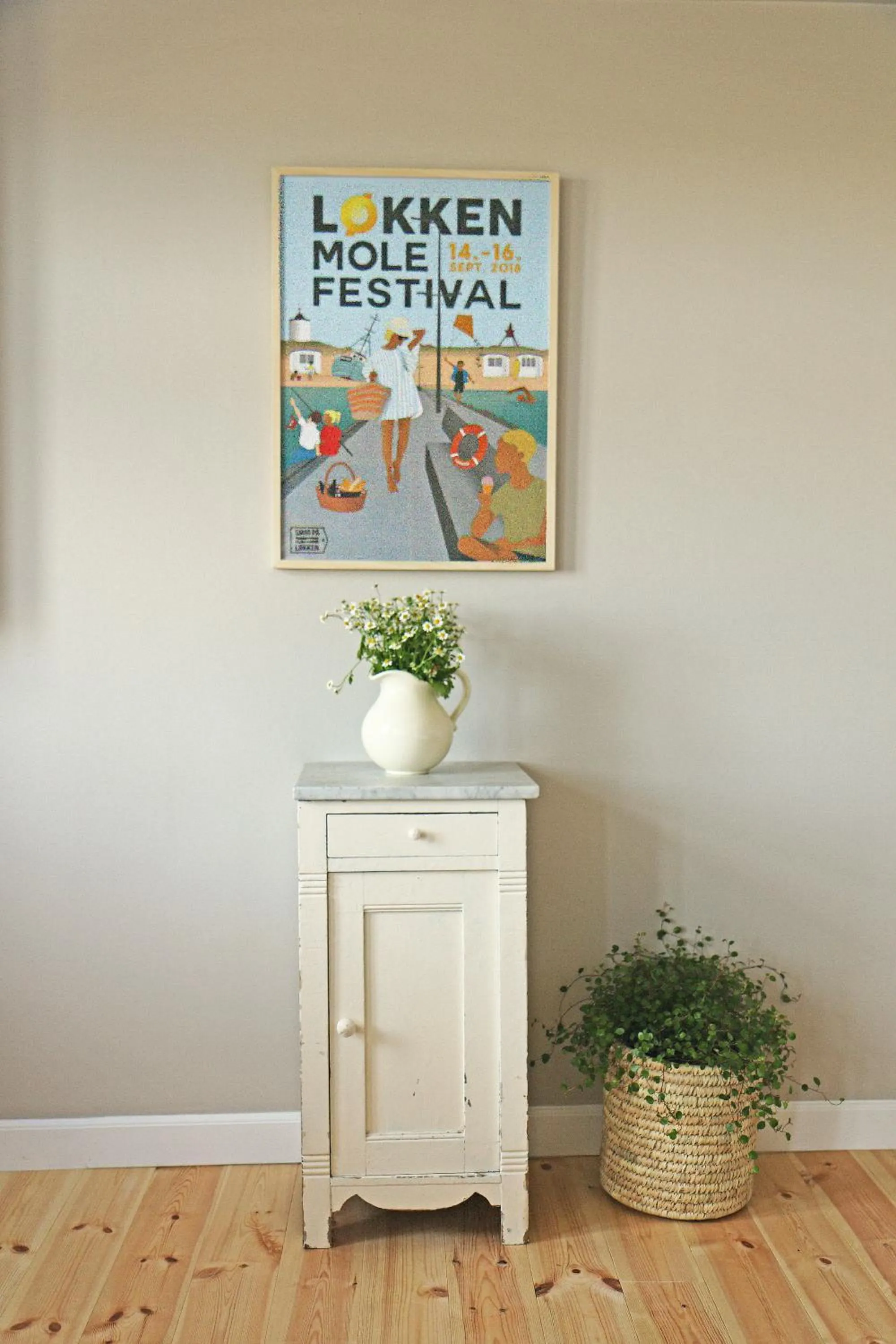 Decorative detail in Kallehavegaard Badehotel