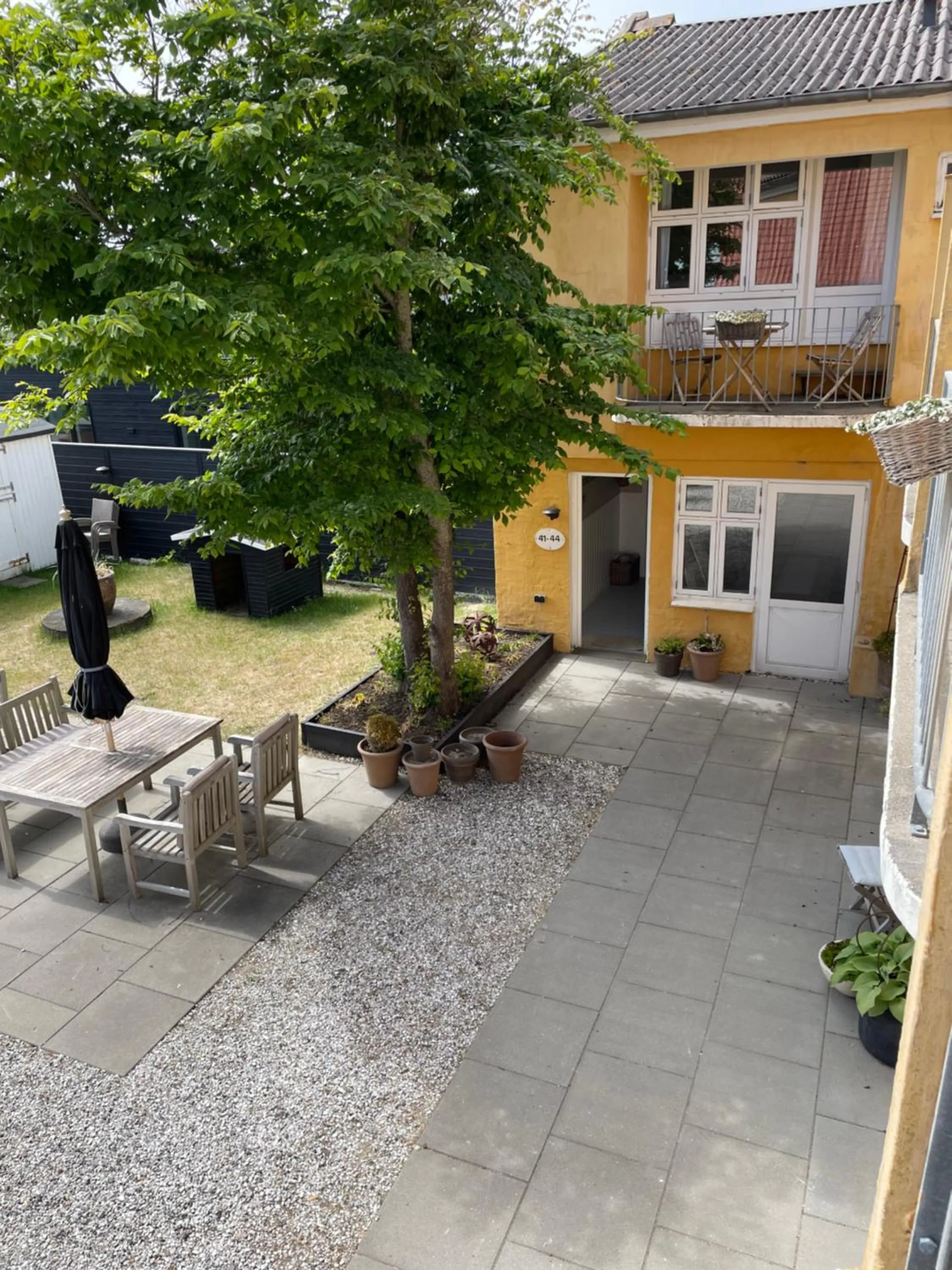 Garden in Kallehavegaard Badehotel