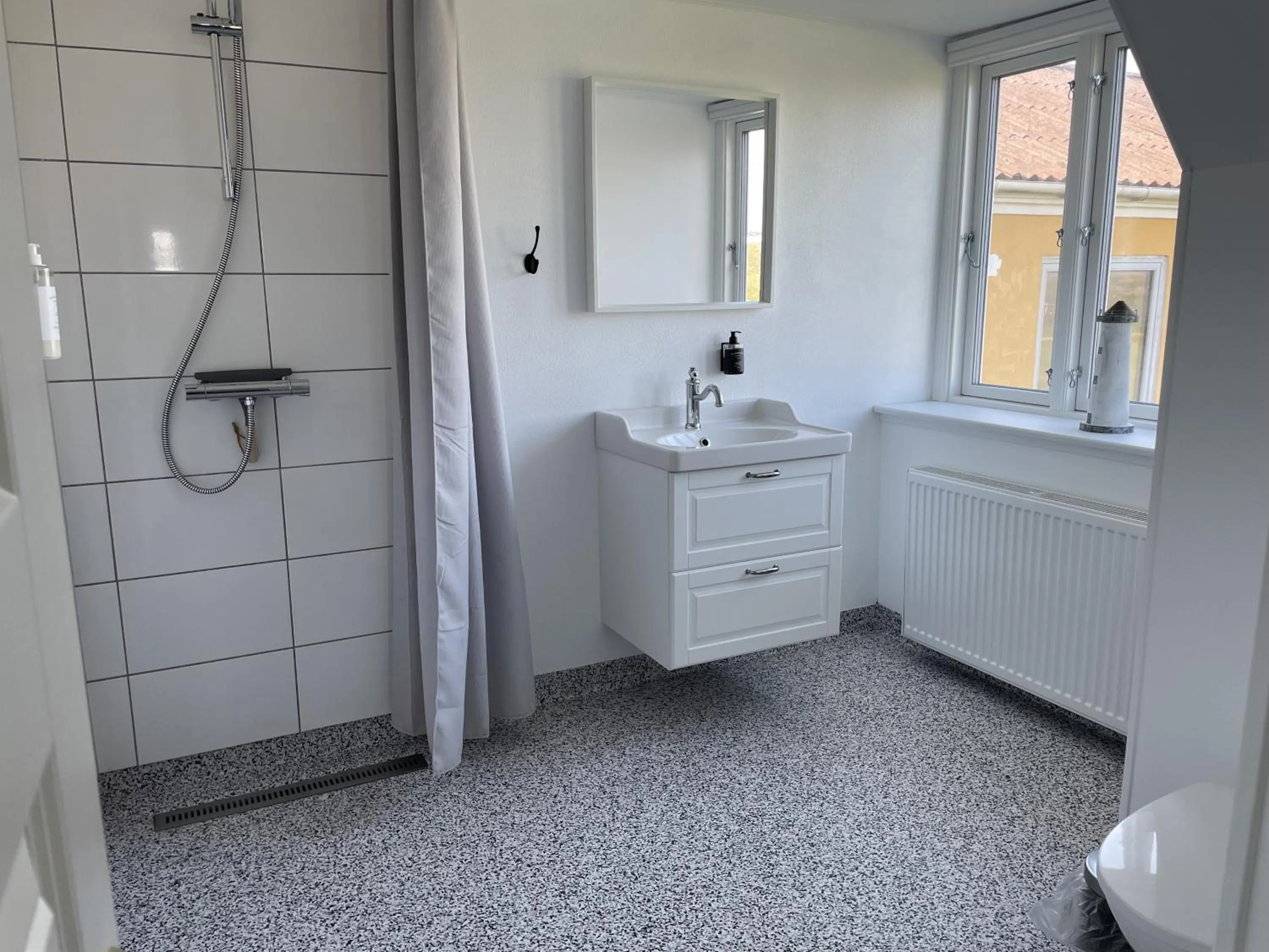 Bathroom in Kallehavegaard Badehotel