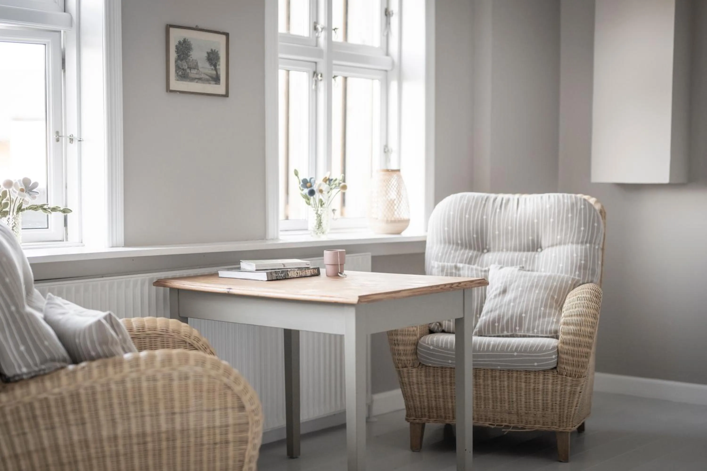 Seating area in Kallehavegaard Badehotel