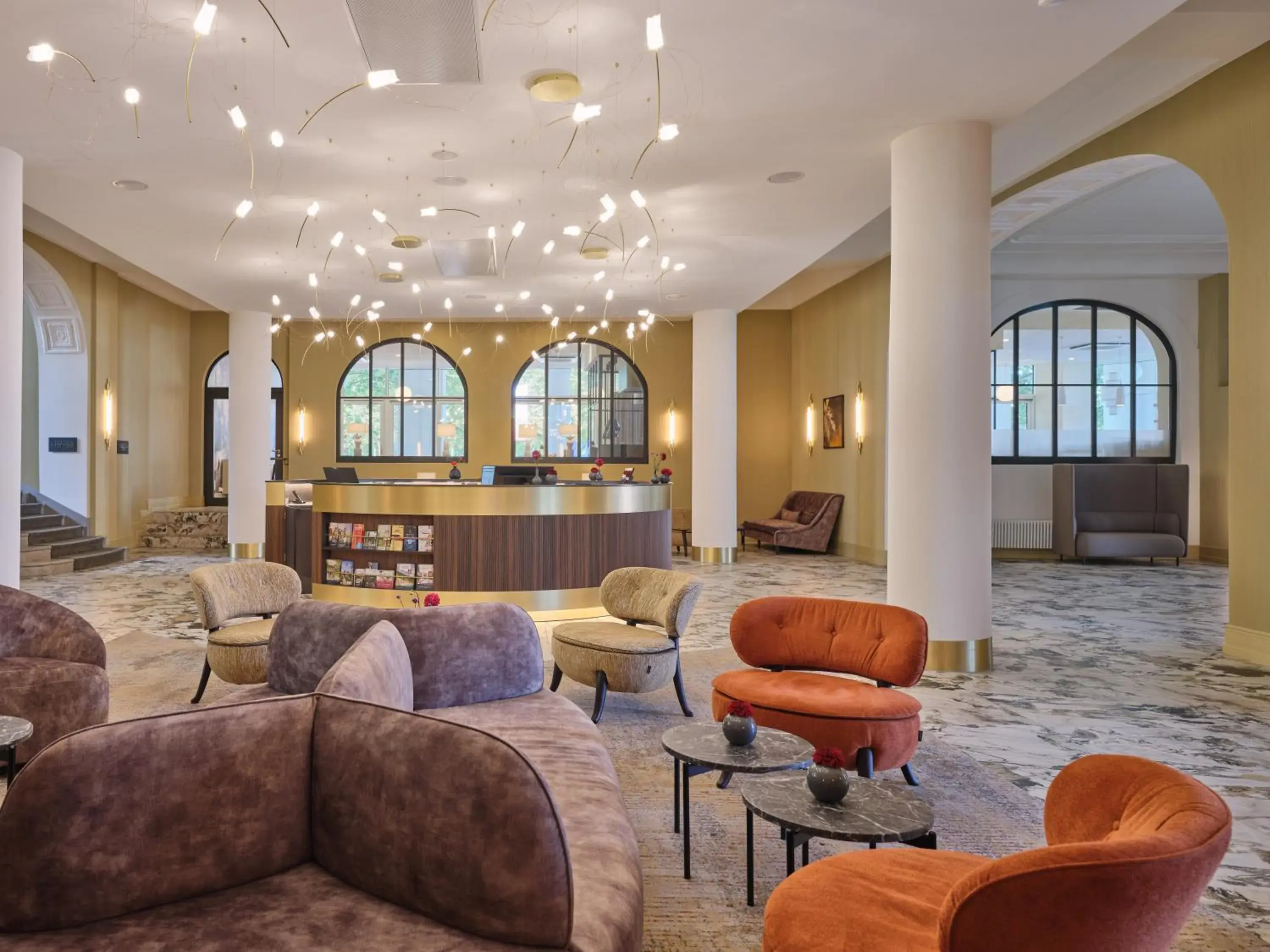 Lobby or reception in Steigenberger Hotel Bad Neuenahr Lobby or reception in Steigenberger Hotel Bad Neuenahr