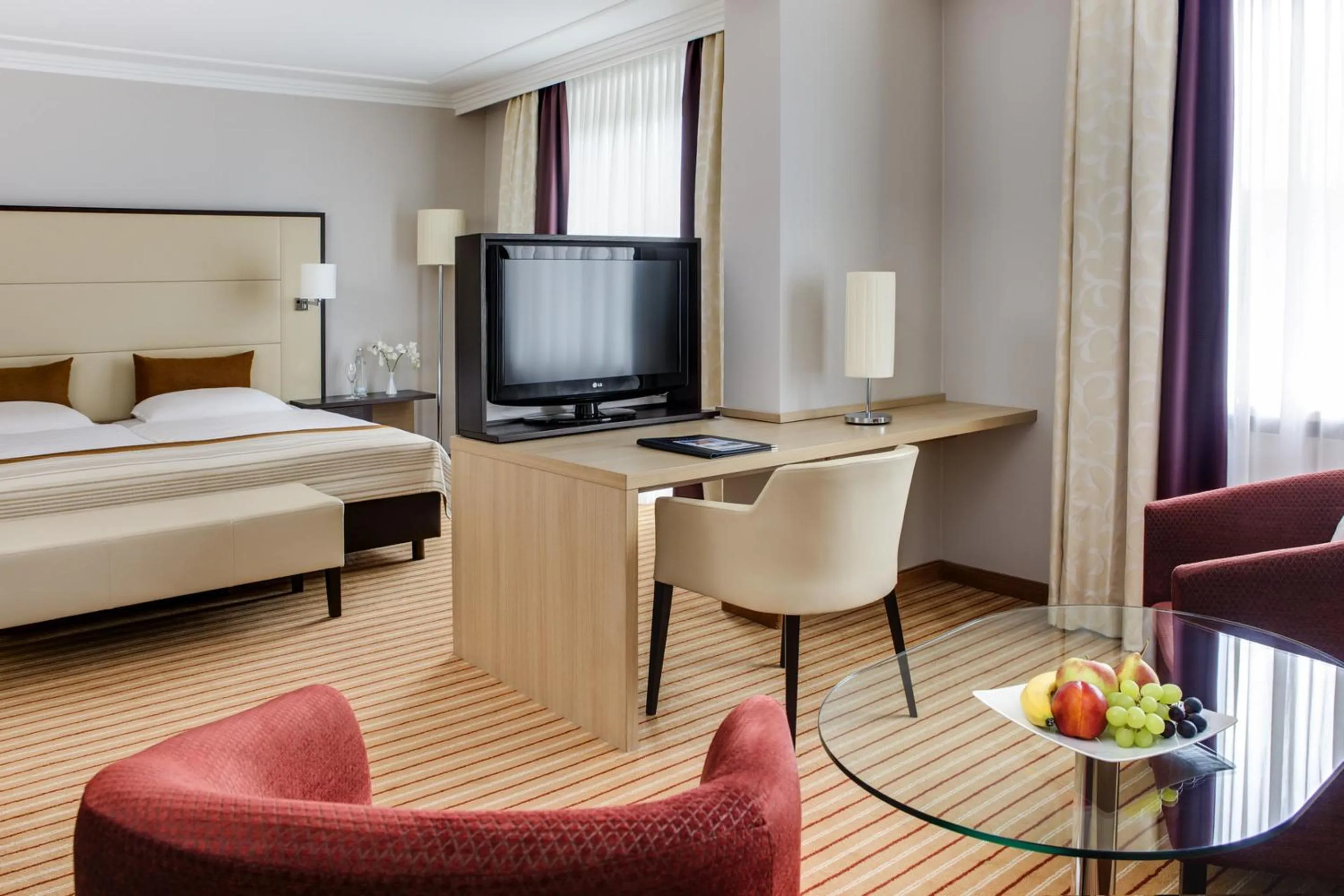 Bed in Steigenberger Hotel Bad Neuenahr