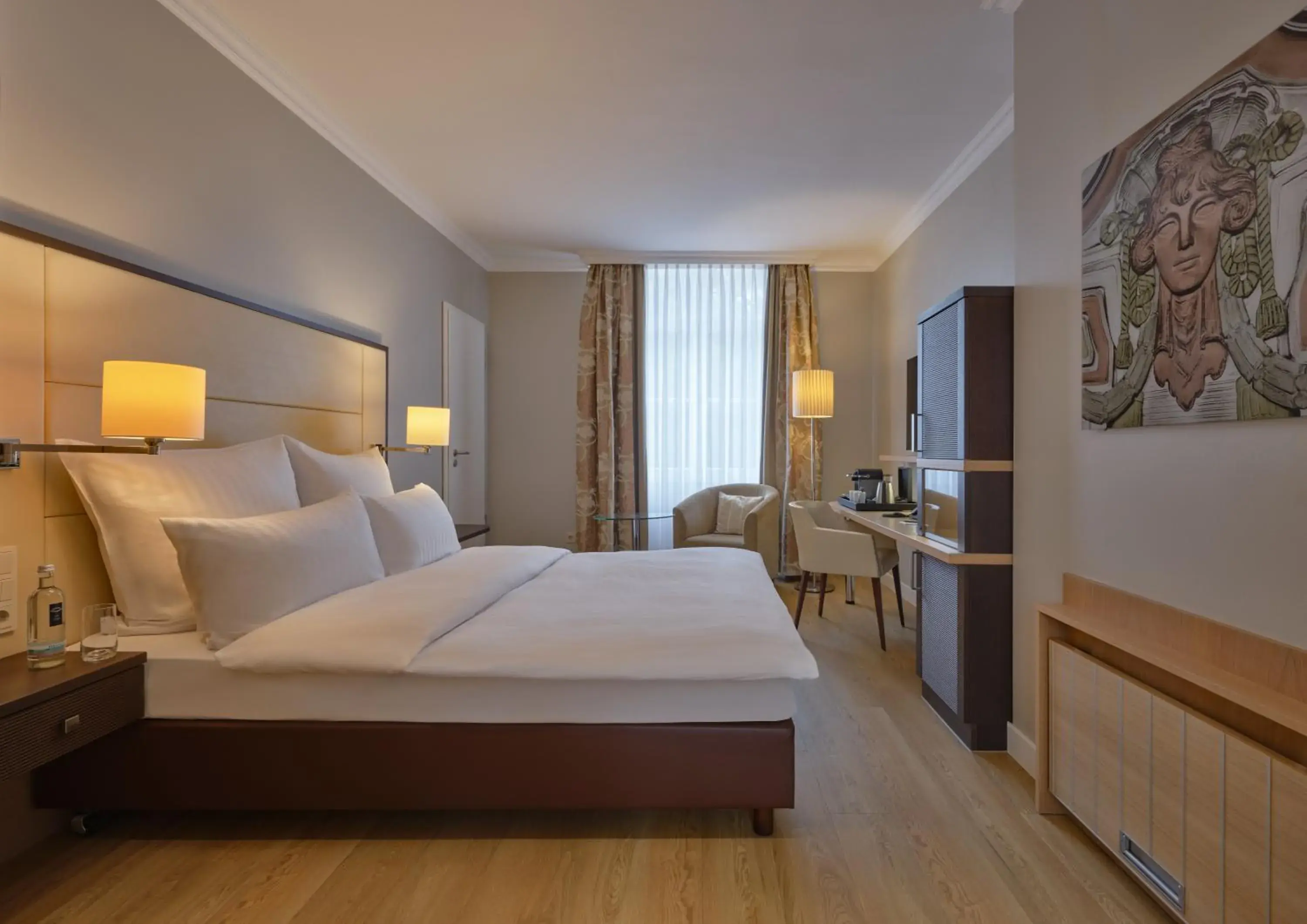 Bed in Steigenberger Hotel Bad Neuenahr Bed in Steigenberger Hotel Bad Neuenahr