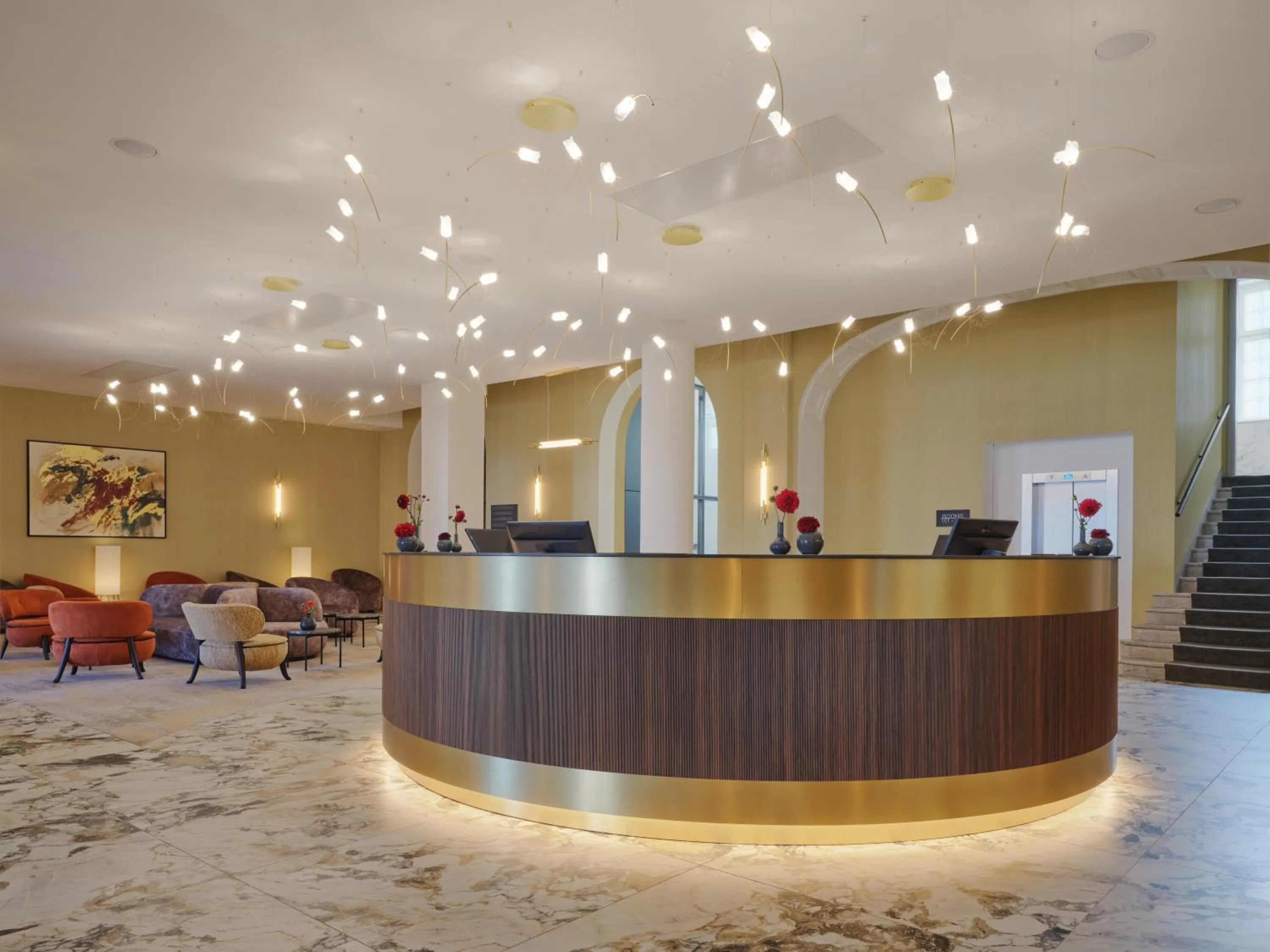 Lobby or reception in Steigenberger Hotel Bad Neuenahr