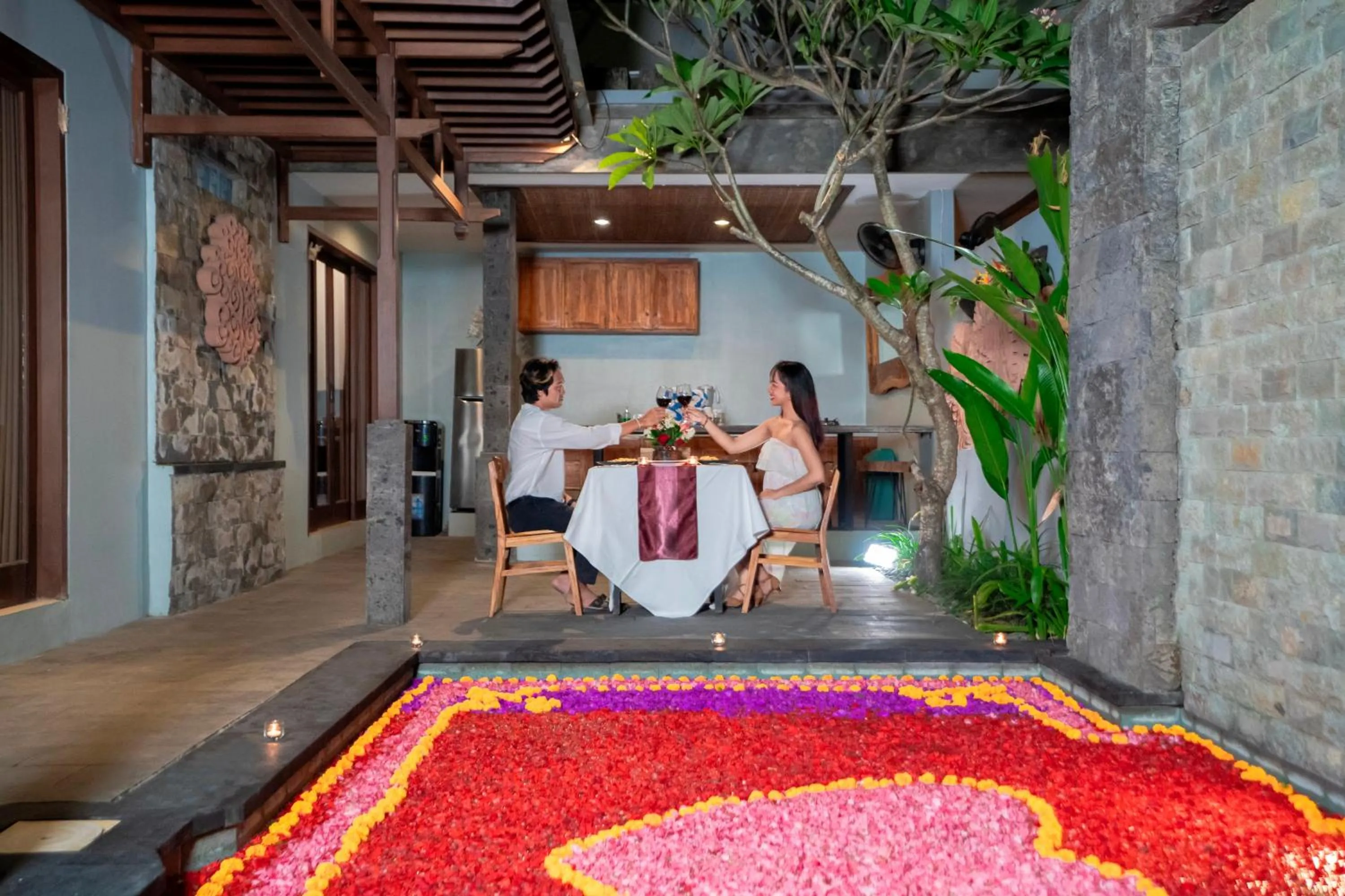 Decorative detail in Kusuma Living and Villa Seminyak