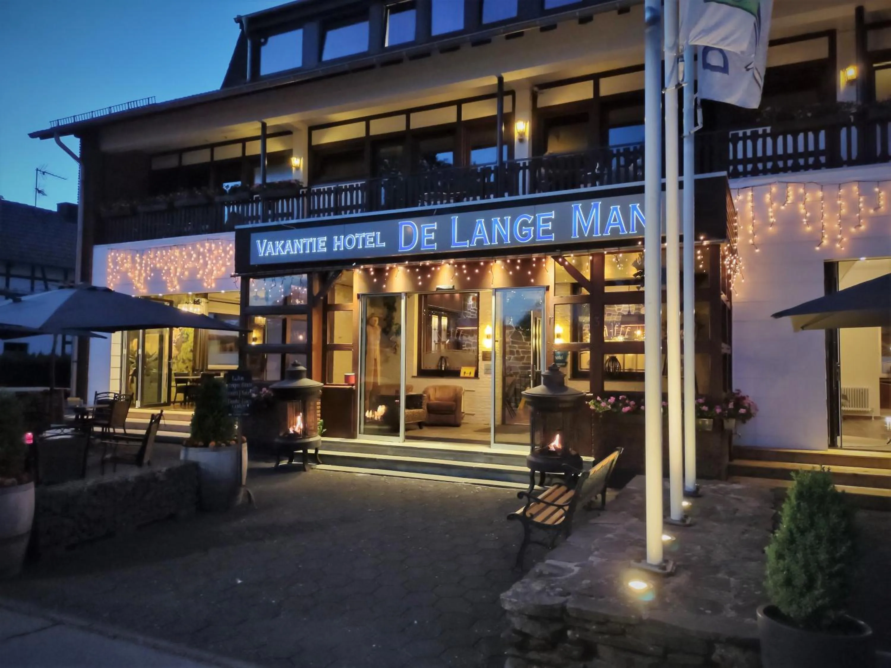 Property building in Hotel De Lange Man Monschau Eifel