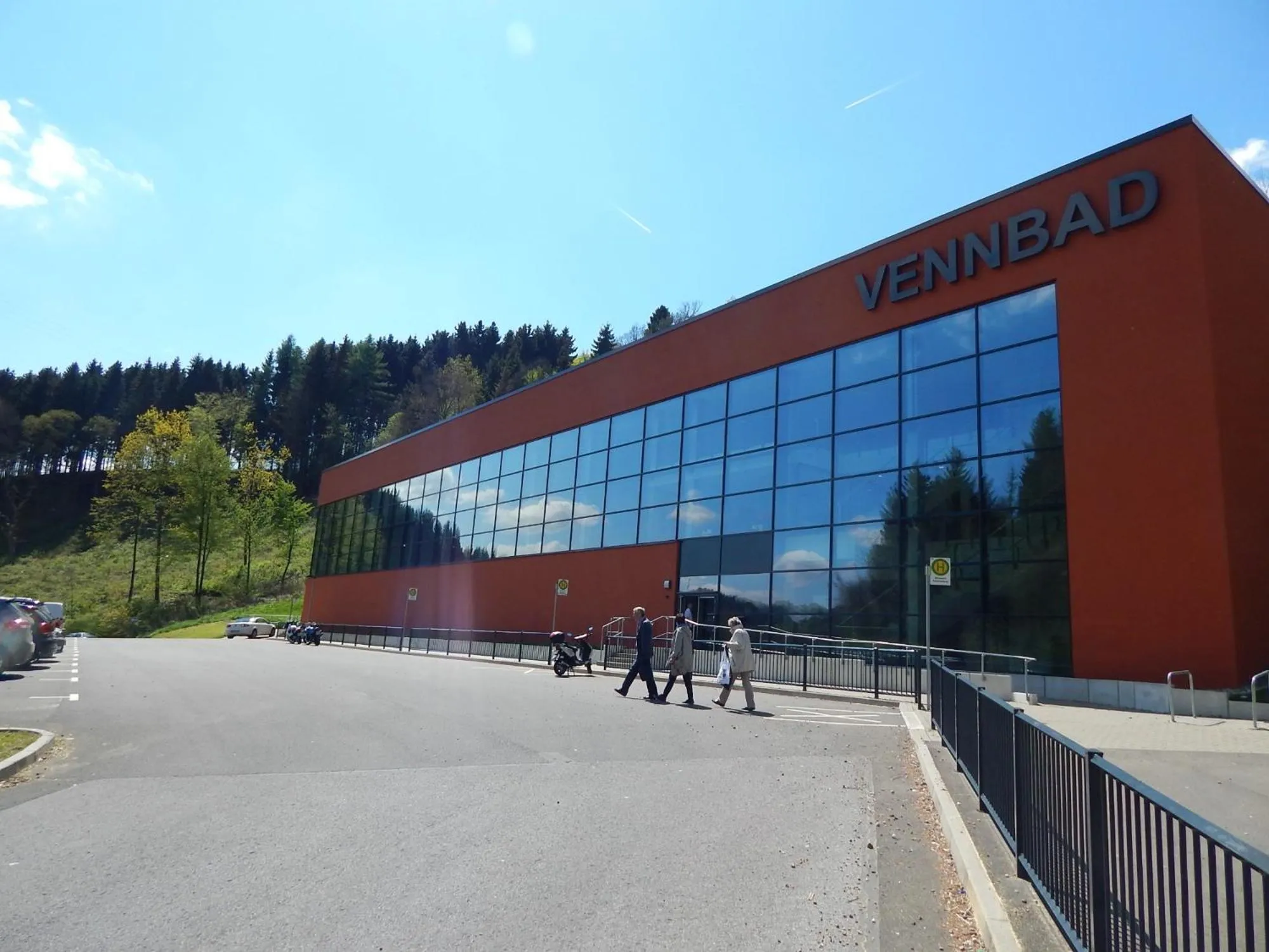 Swimming pool in Hotel De Lange Man Monschau Eifel