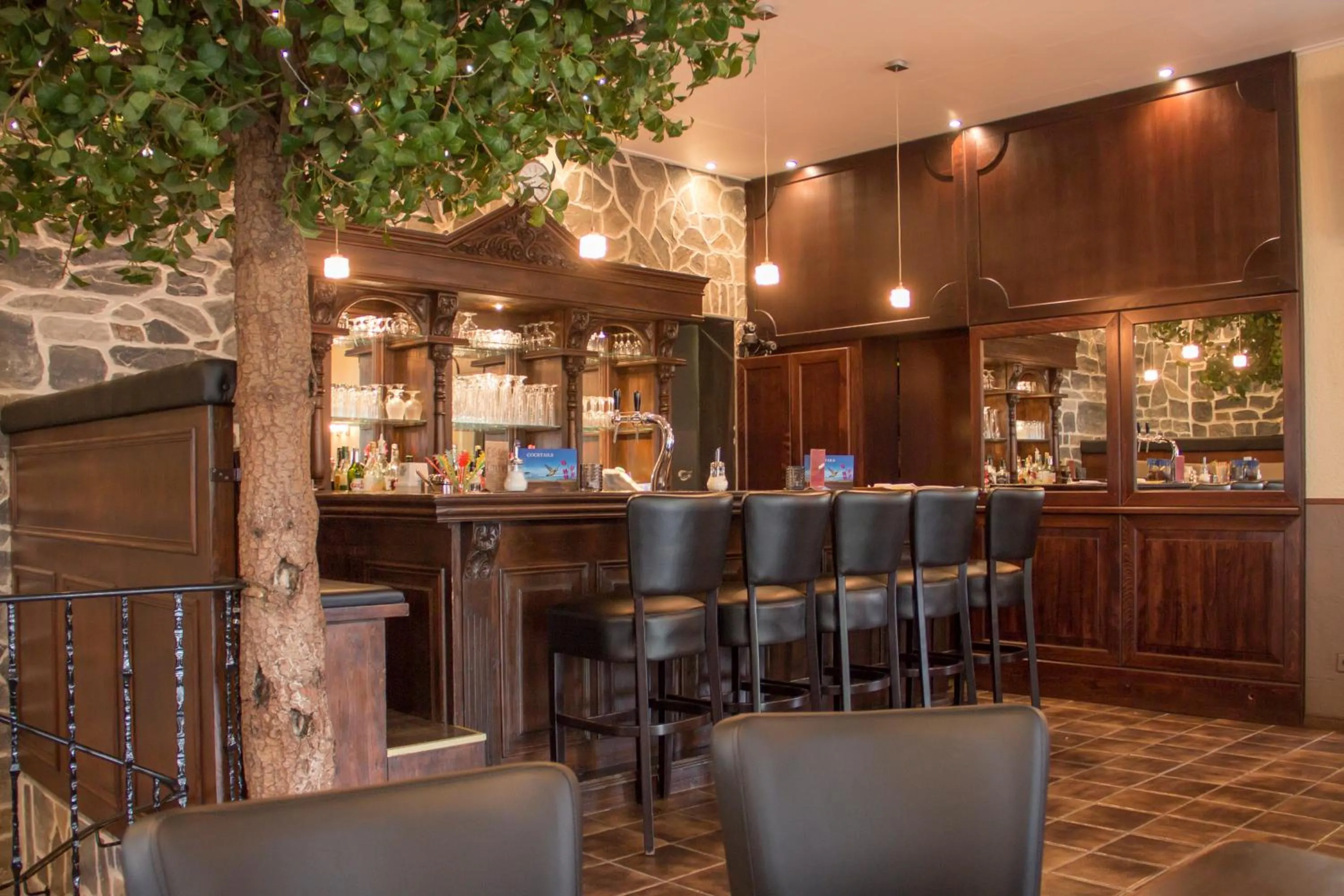 Lounge or bar in Hotel De Lange Man Monschau Eifel