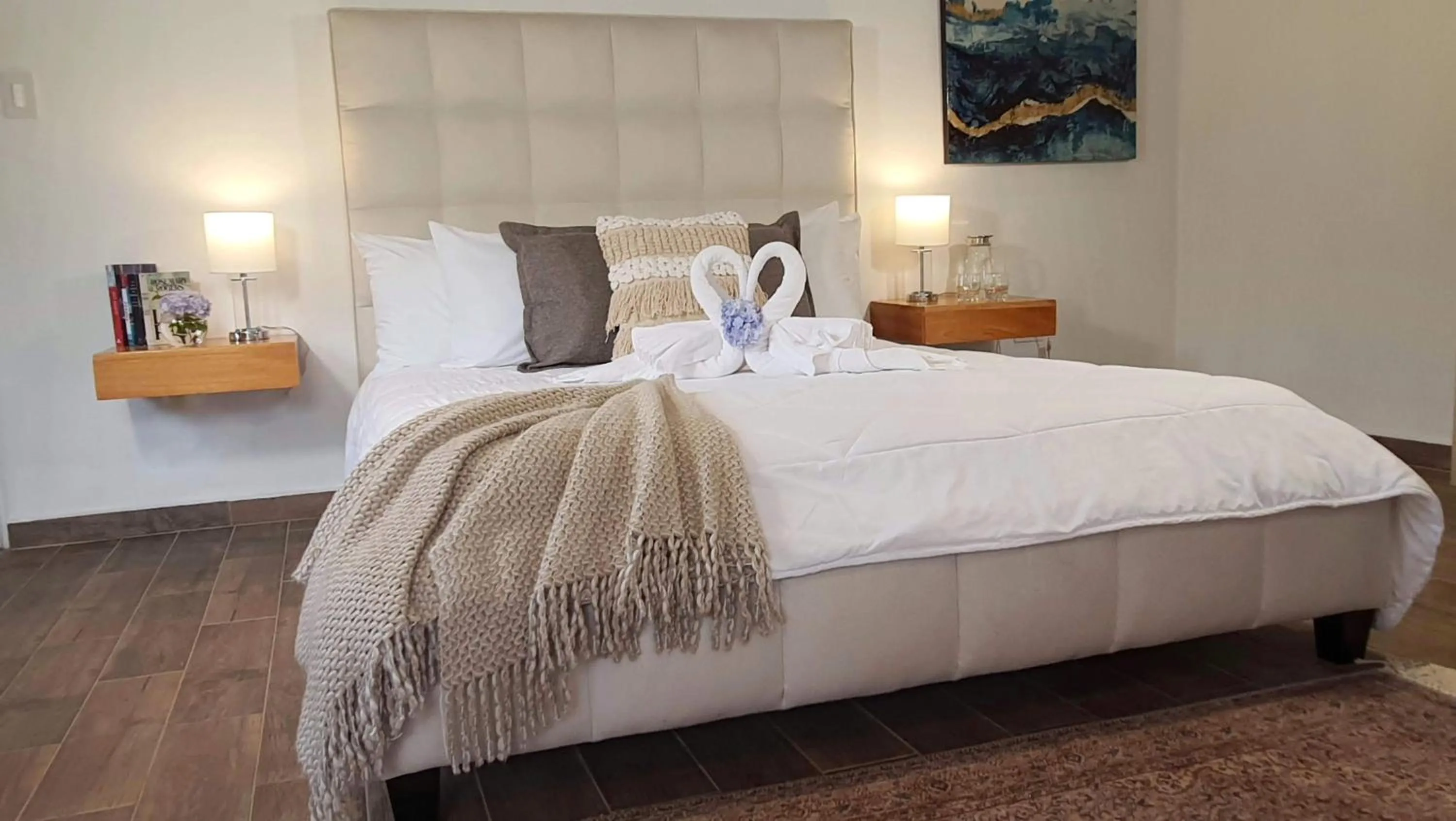 Bed in Villa Alejandro