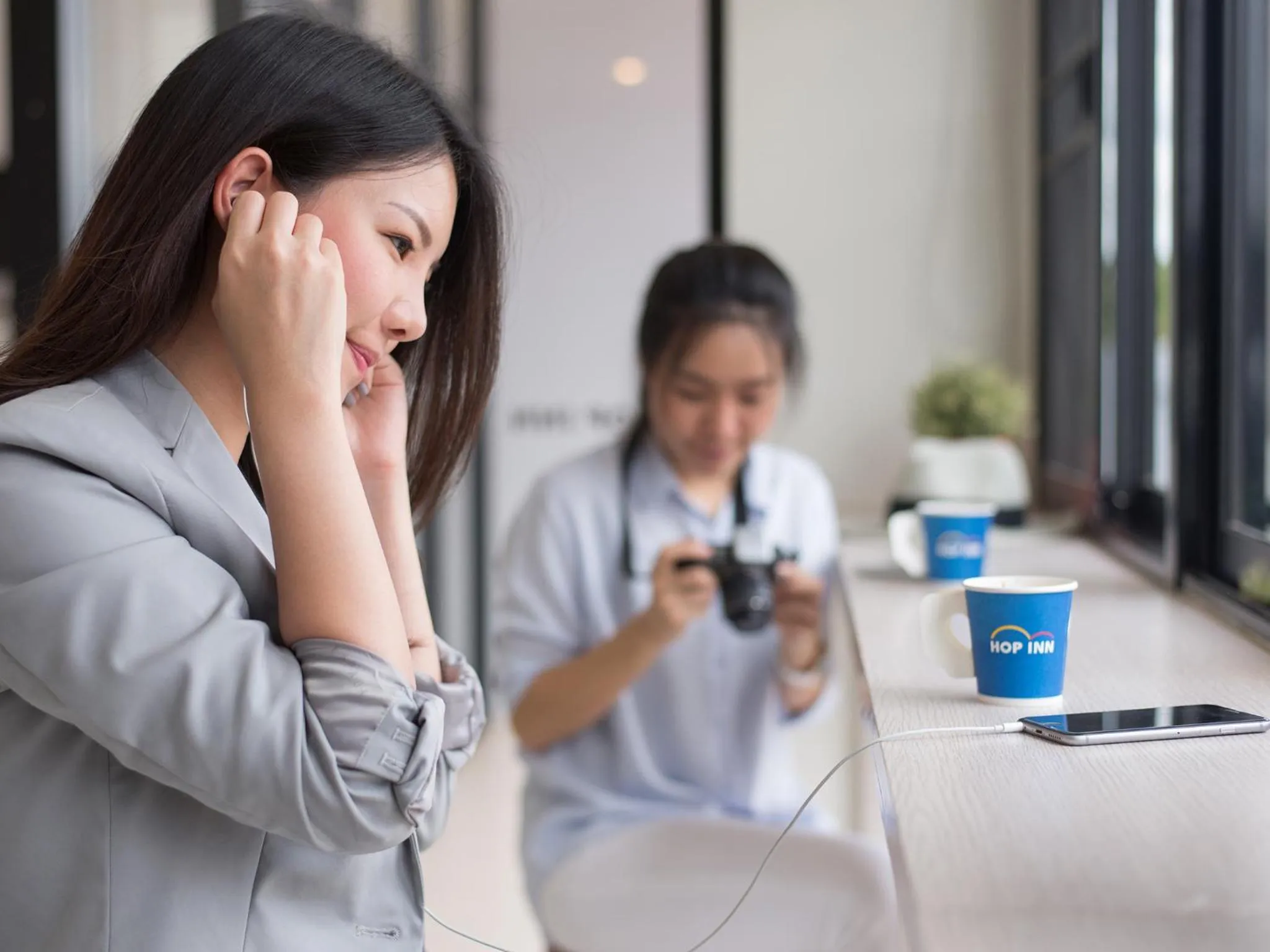 Lobby or reception in HOP INN Phuket Old Town