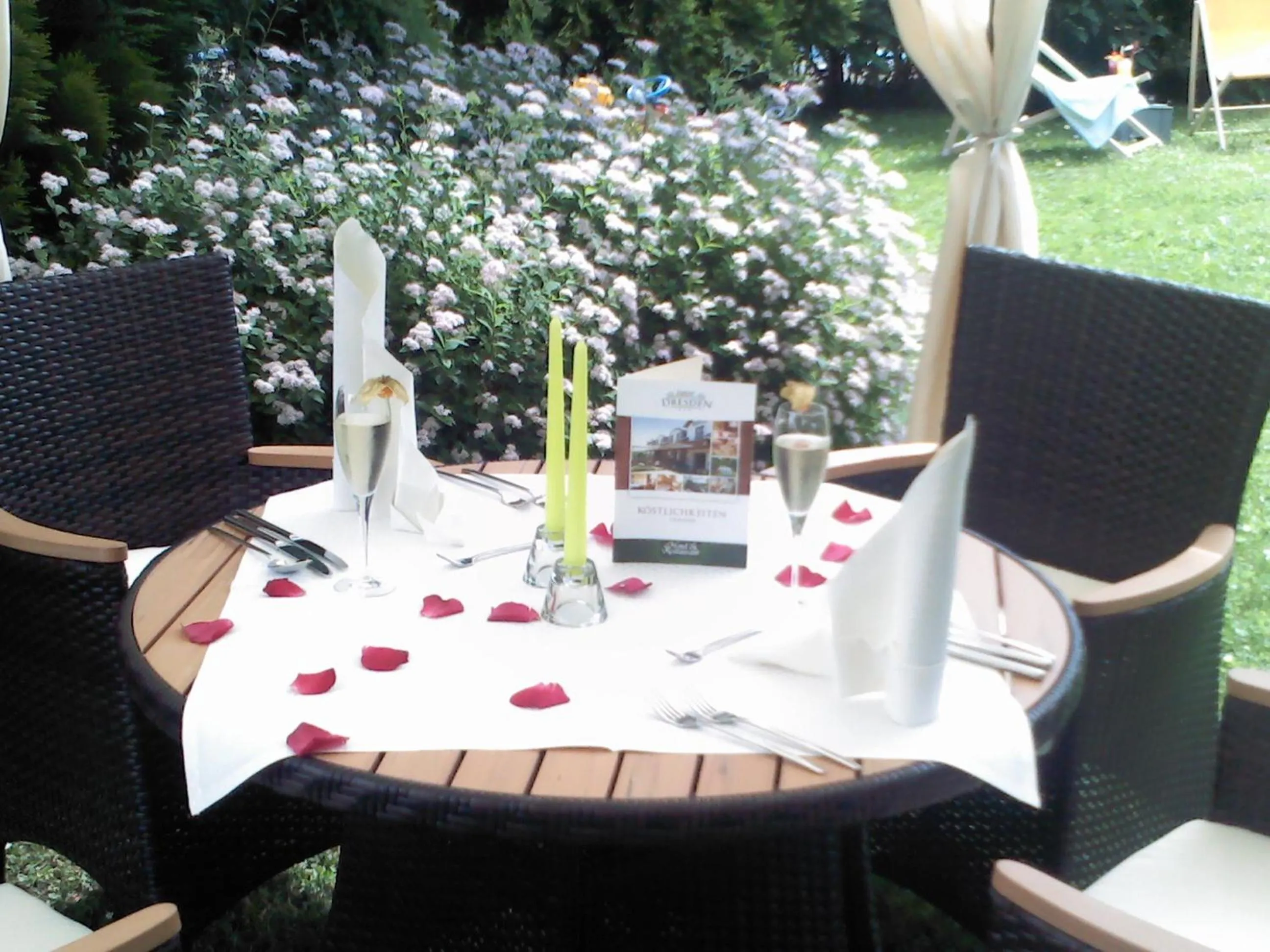 Balcony/Terrace in Landhotel Dresden