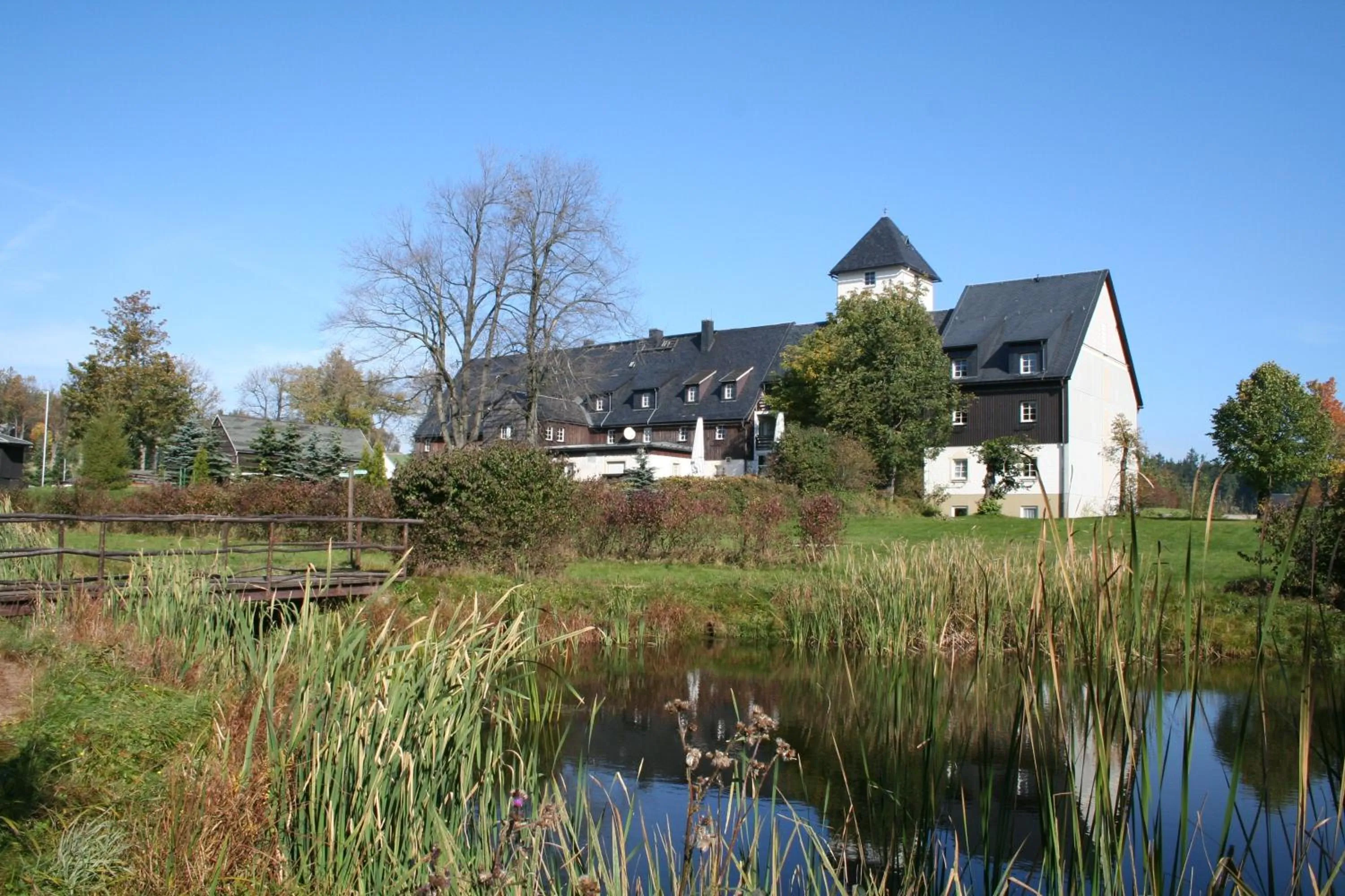 Garden view in Landhotel Altes Zollhaus