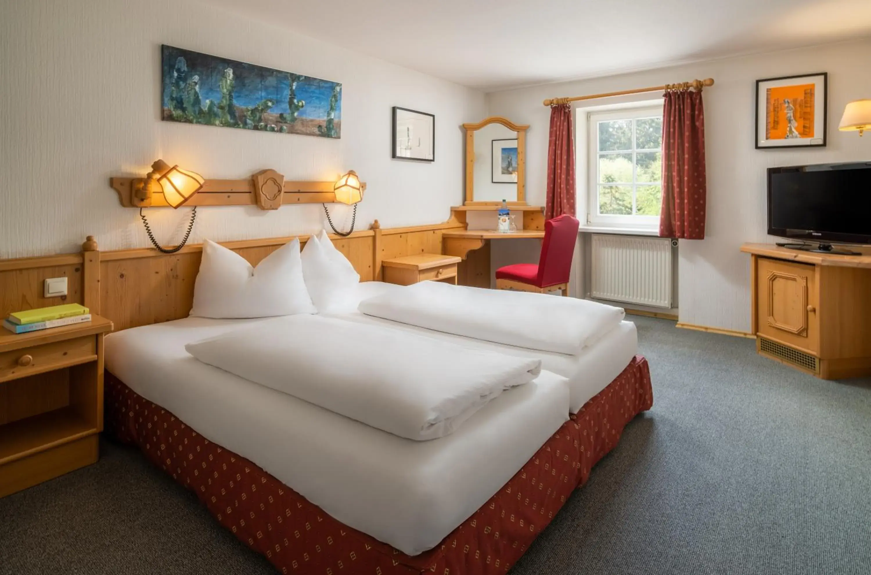 Double Room Single Use in Landhotel Altes Zollhaus Double Room Single Use in Landhotel Altes Zollhaus