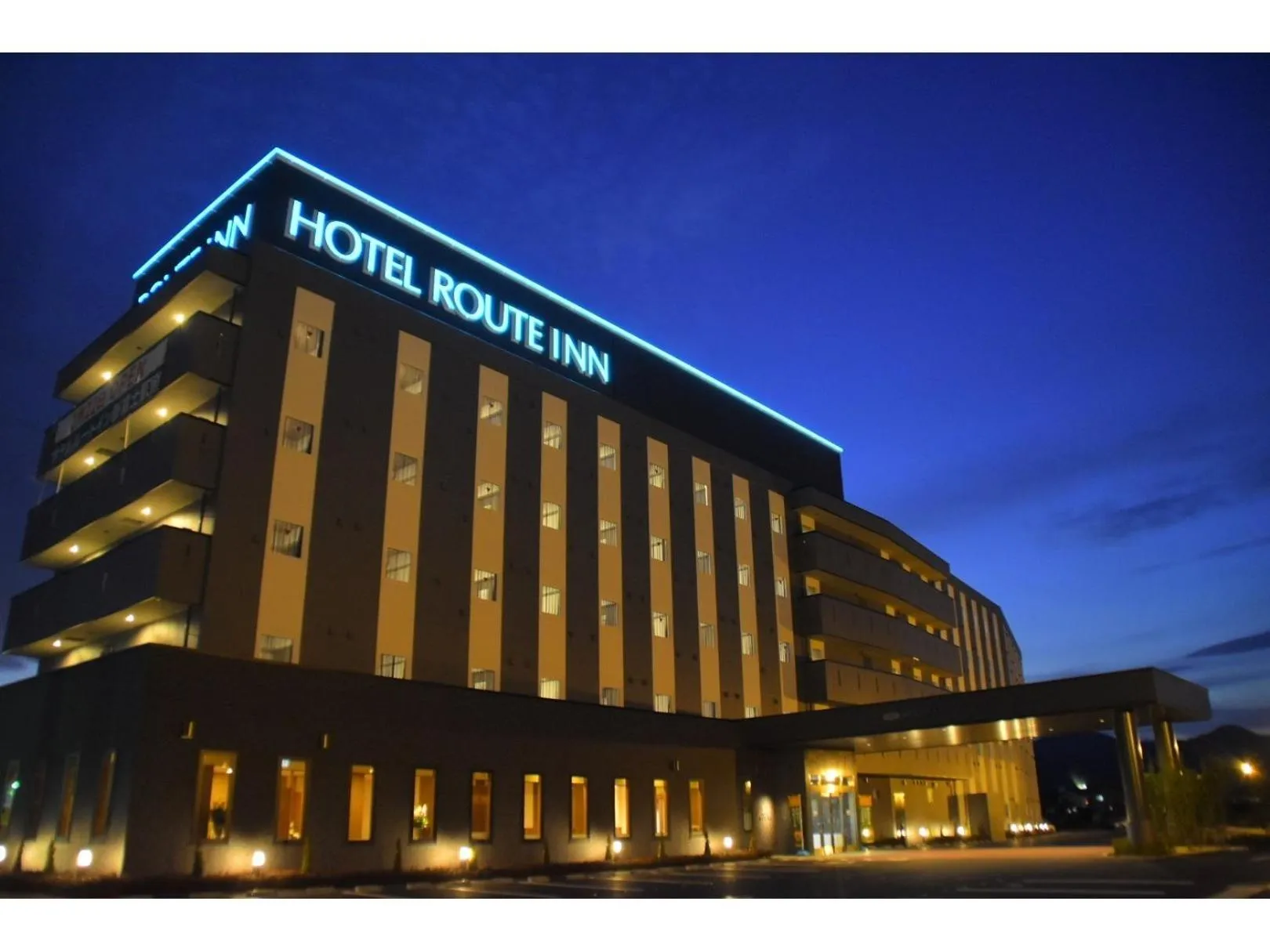 Property building in Hotel Route-Inn Shinfujieki Minami