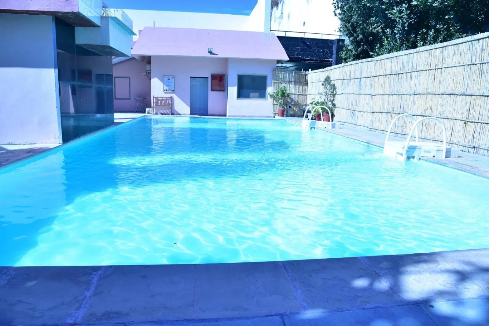Pool view in Hotel Master Paradise, Pushkar, Rajasthan , INDIA