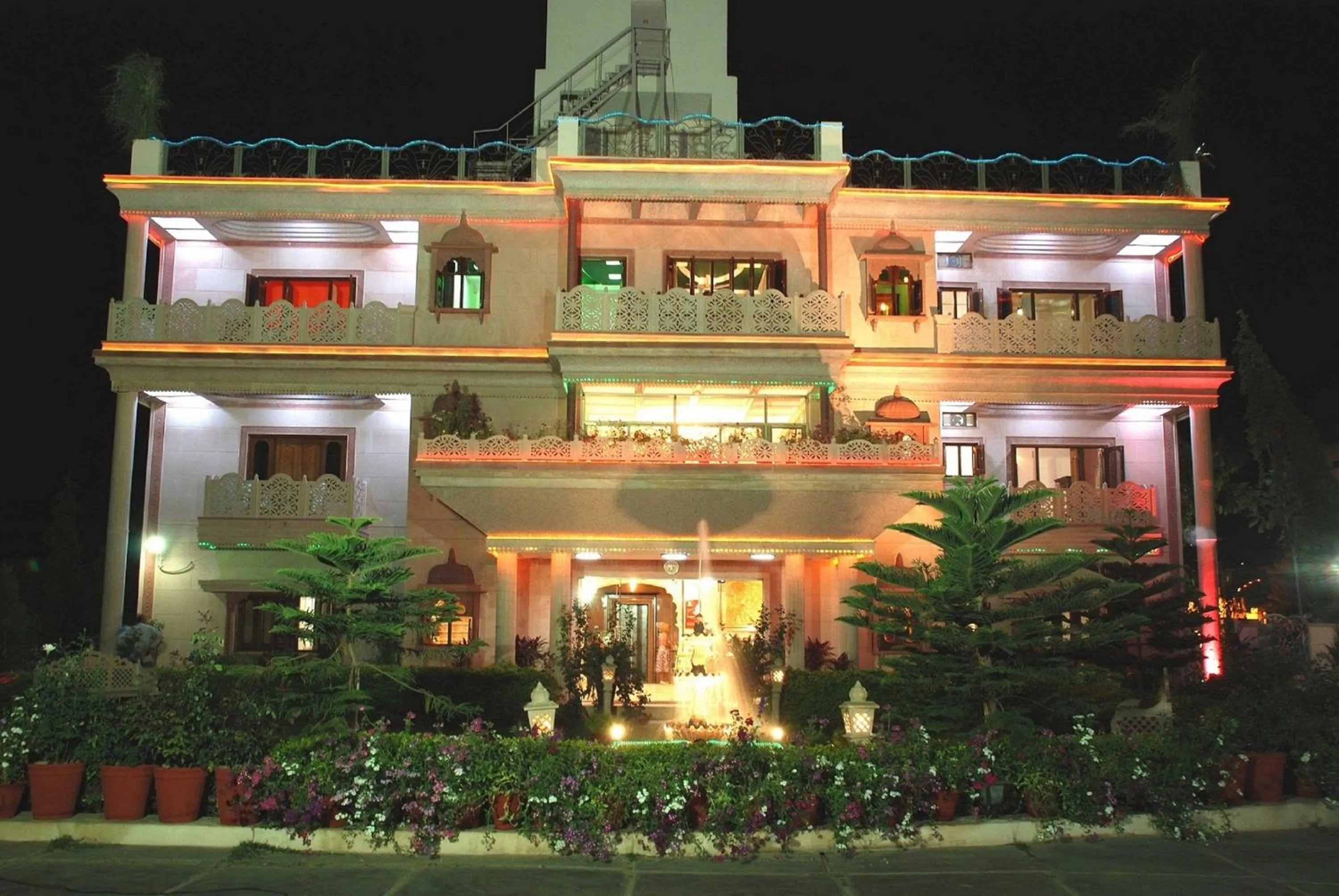 Property building in Hotel Master Paradise, Pushkar, Rajasthan , INDIA