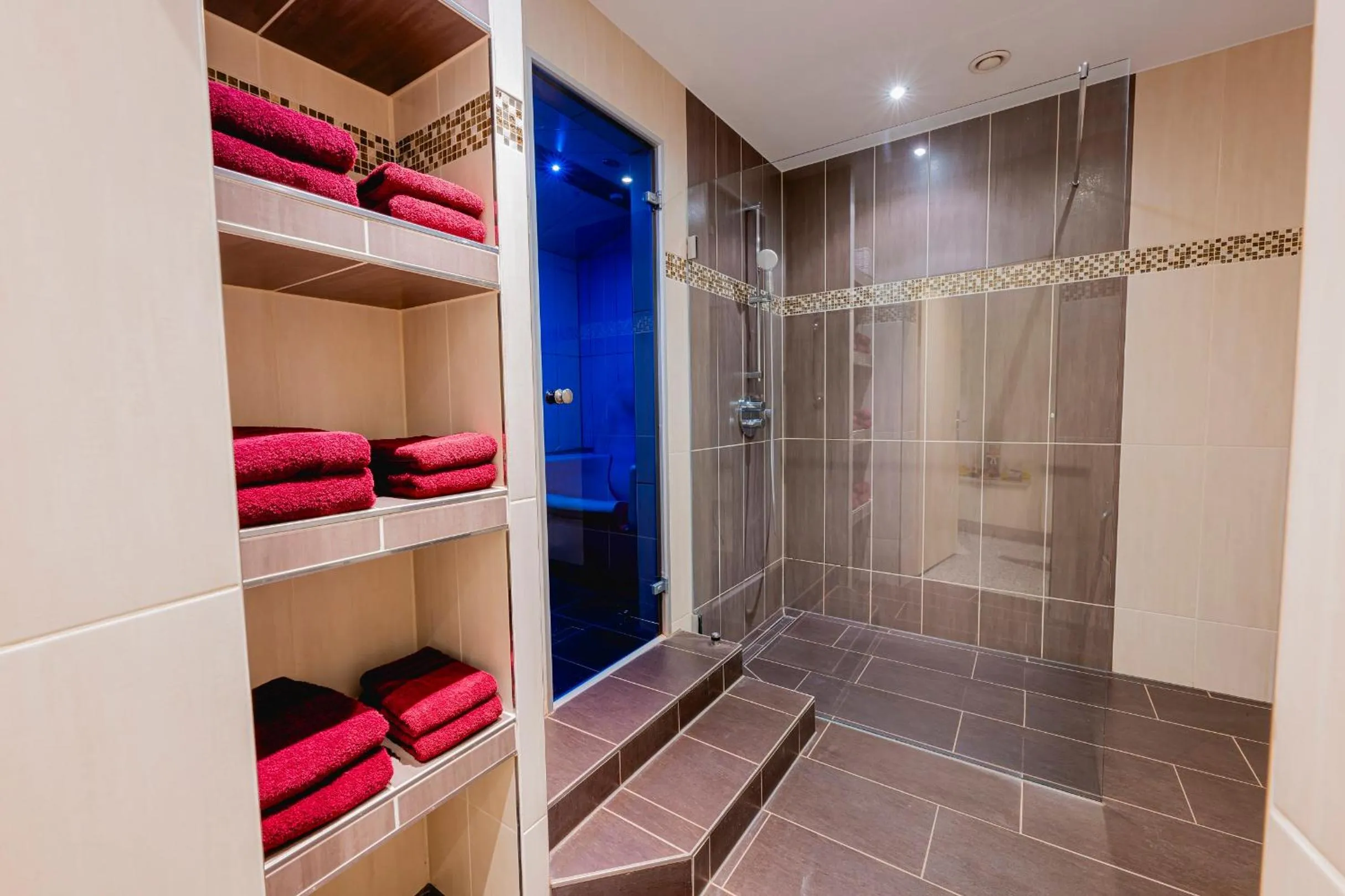 Sauna in Hotel am Schlosspark