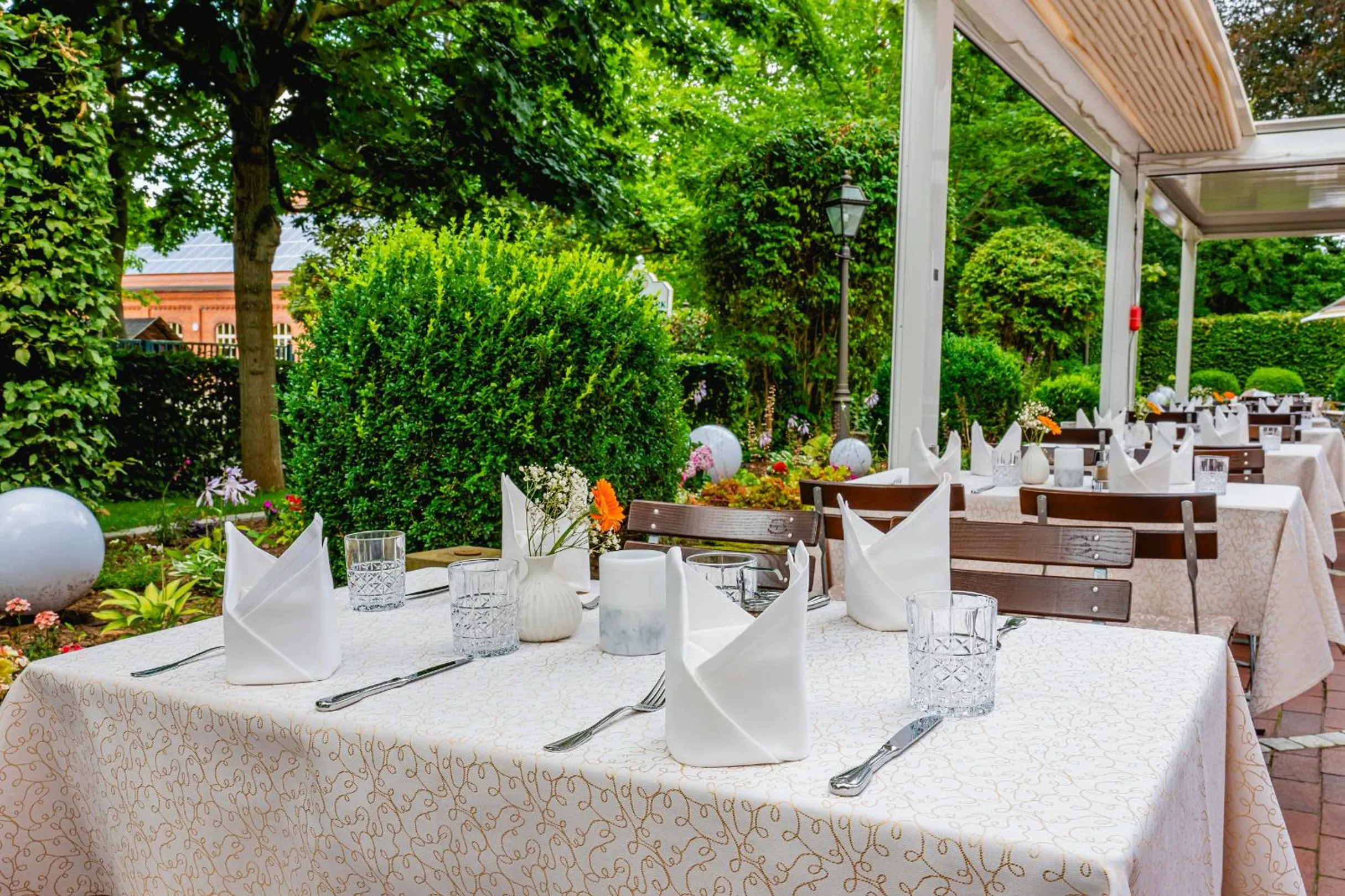 Balcony/Terrace in Hotel am Schlosspark