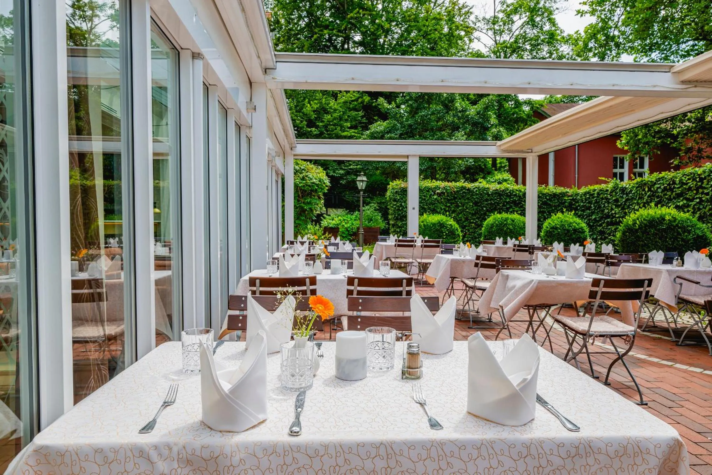 Balcony/Terrace in Hotel am Schlosspark