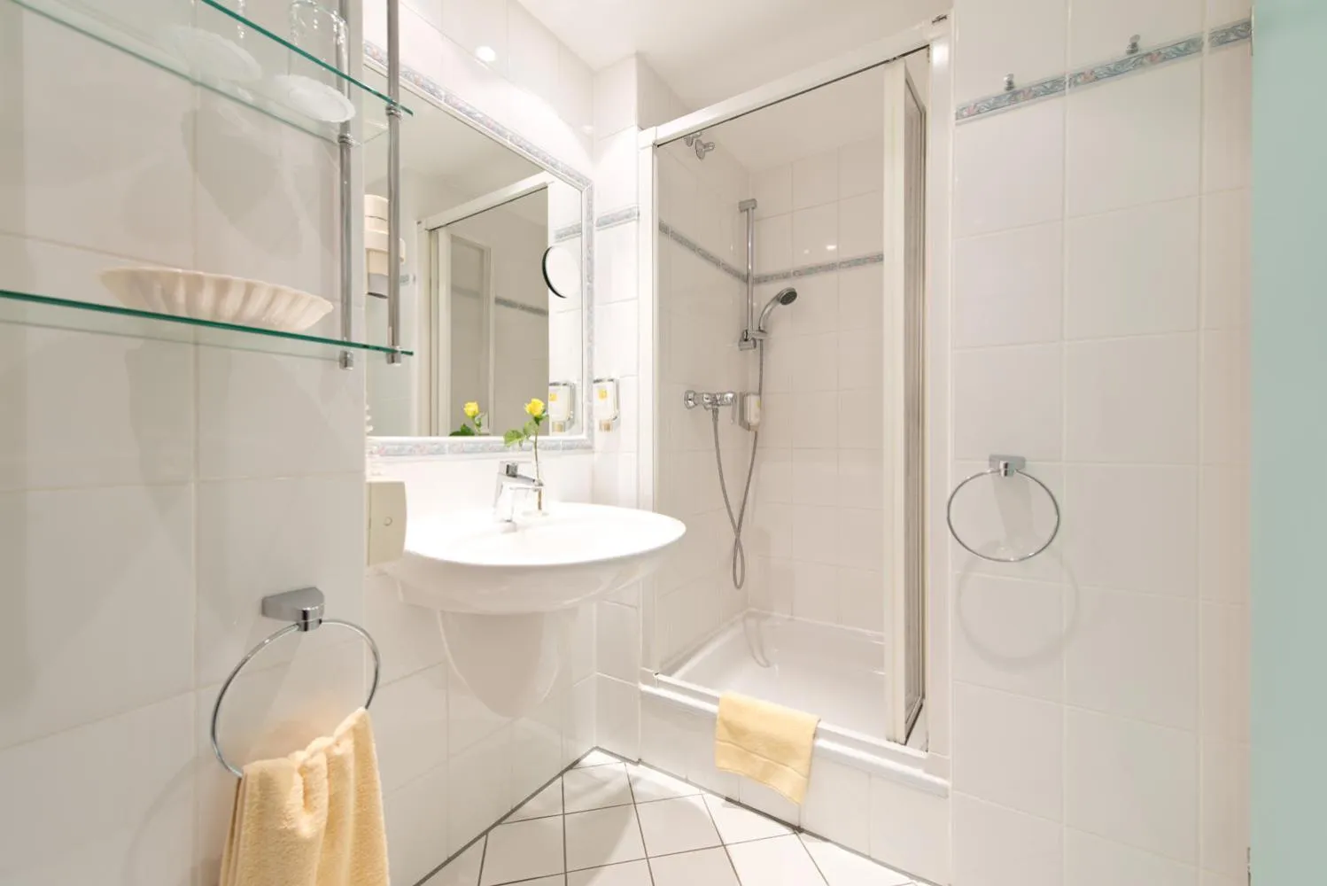 Shower in Hotel am Schlosspark