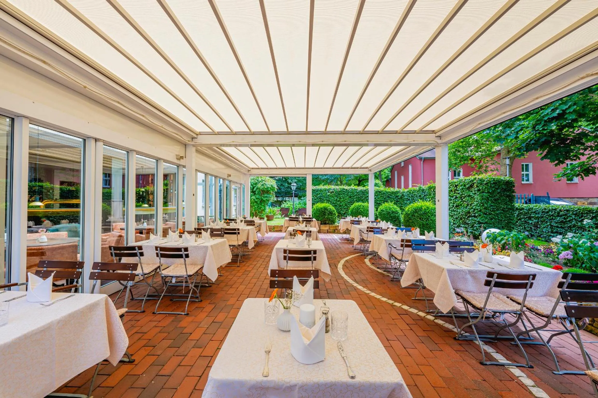 Balcony/Terrace in Hotel am Schlosspark