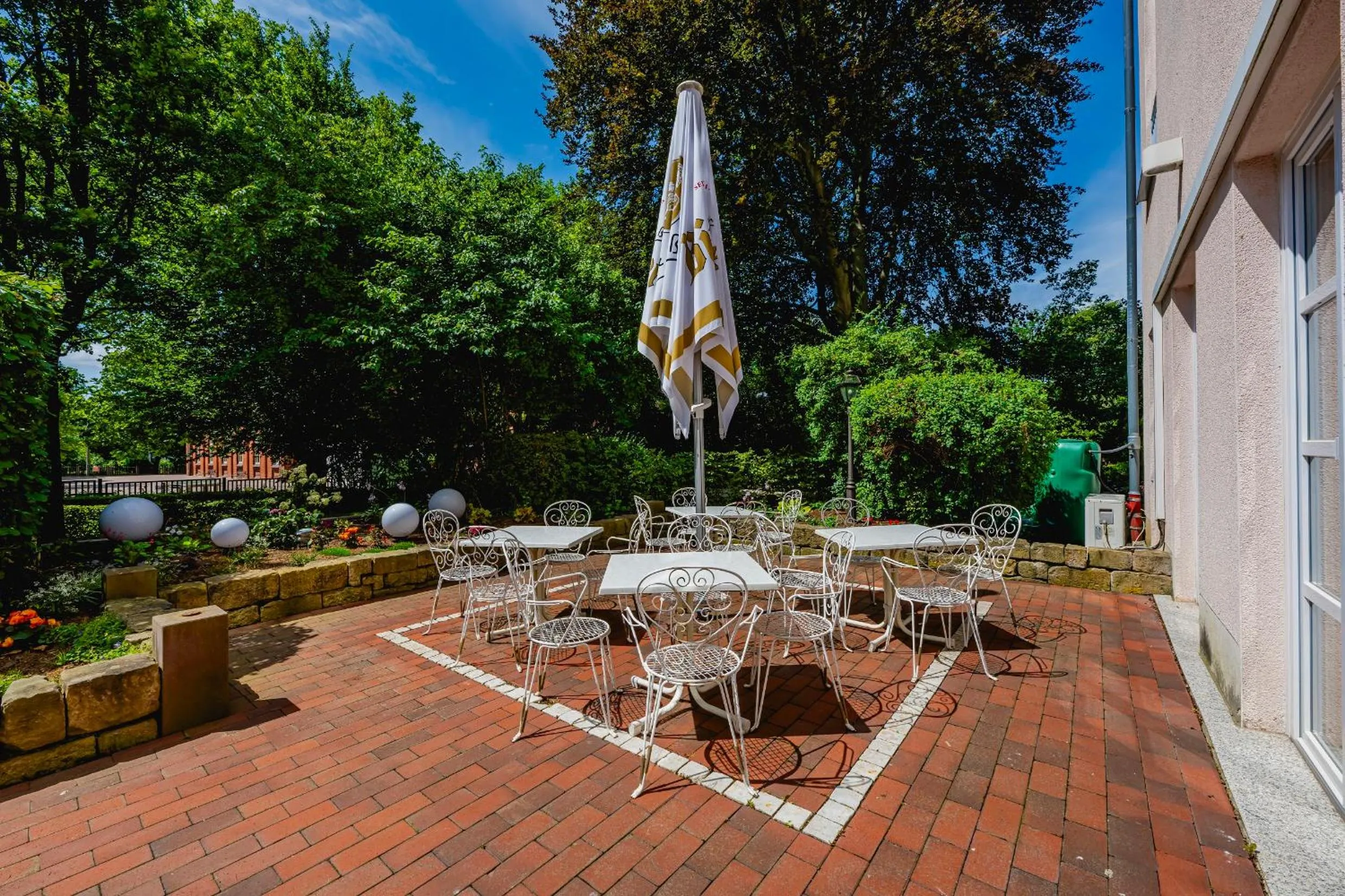 Balcony/Terrace in Hotel am Schlosspark