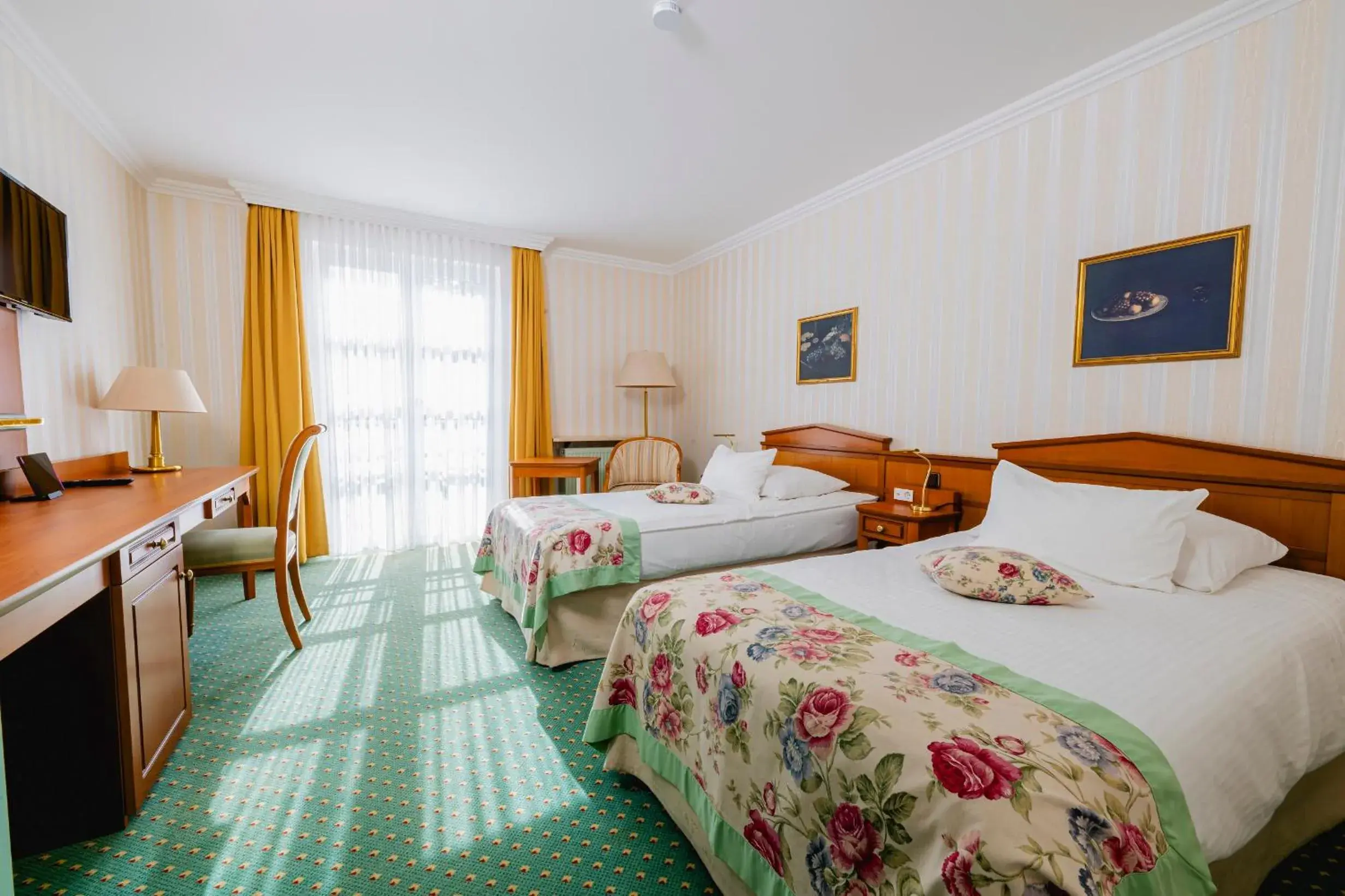 Bed in Hotel am Schlosspark Bed in Hotel am Schlosspark