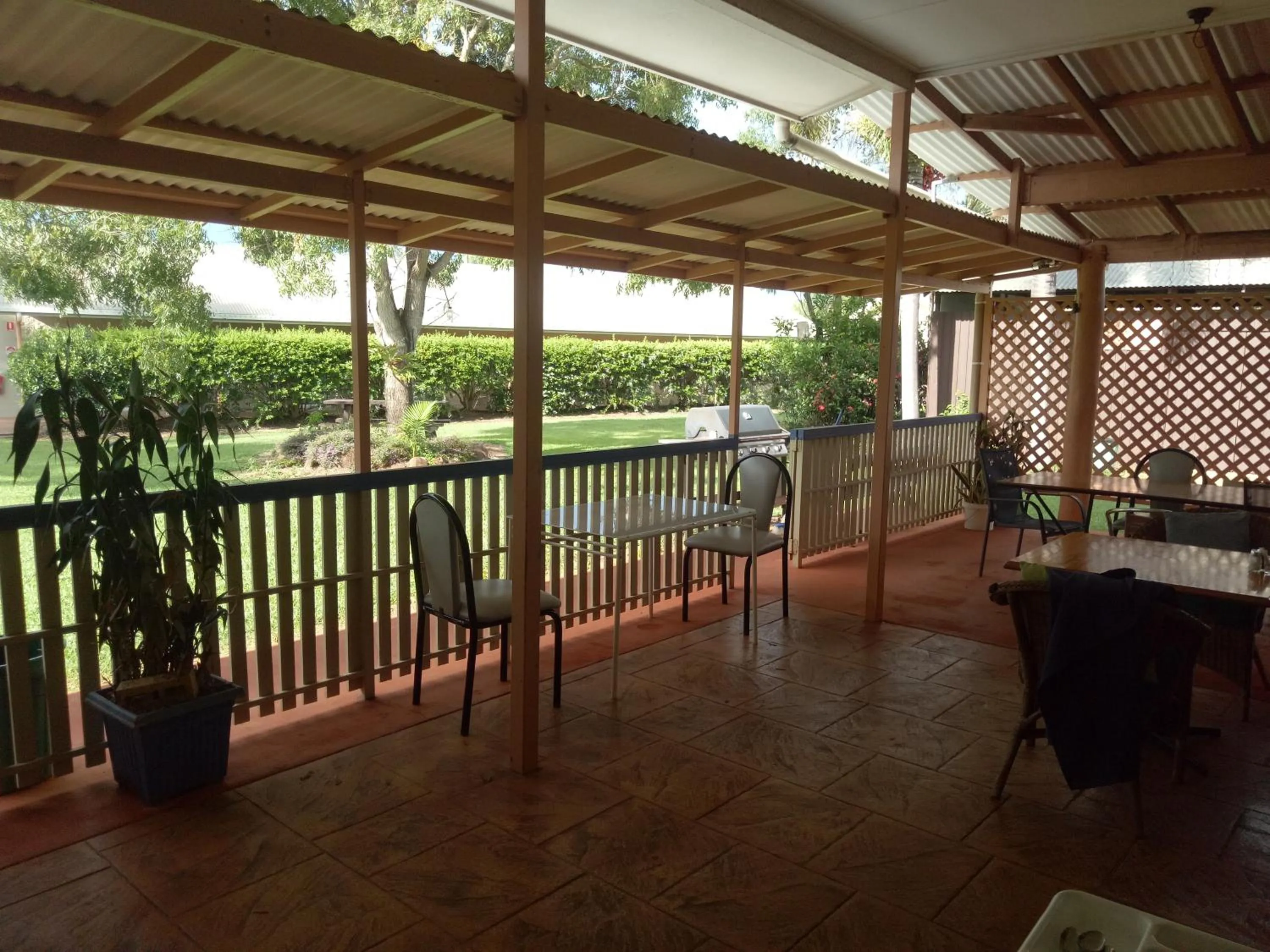 Patio in Mareeba Motor Inn