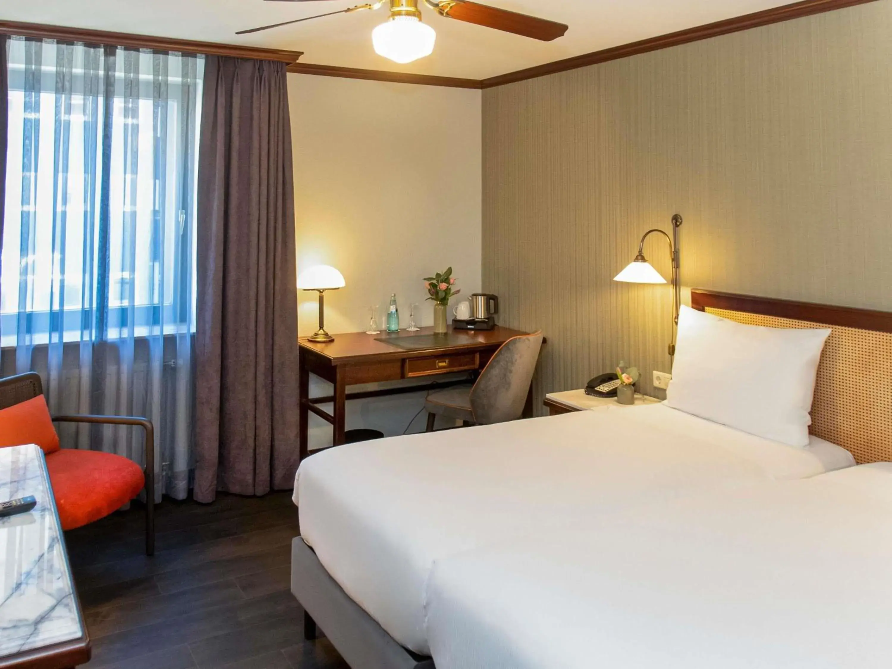 Bedroom, Bed in Mercure Hotel Frankfurt Airport Langen Bedroom, Bed in Mercure Hotel Frankfurt Airport Langen