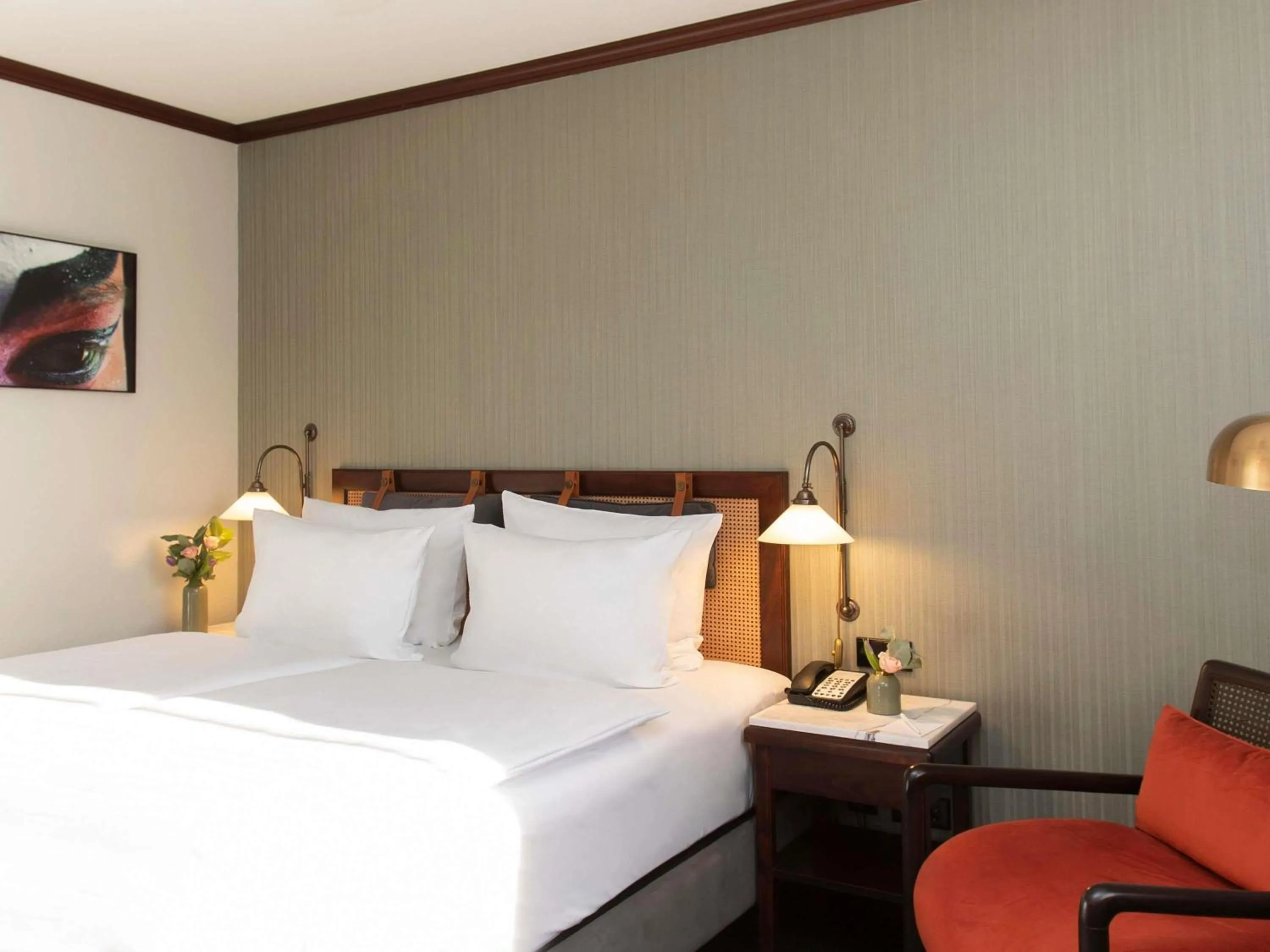 Bedroom, Bed in Mercure Hotel Frankfurt Airport Langen