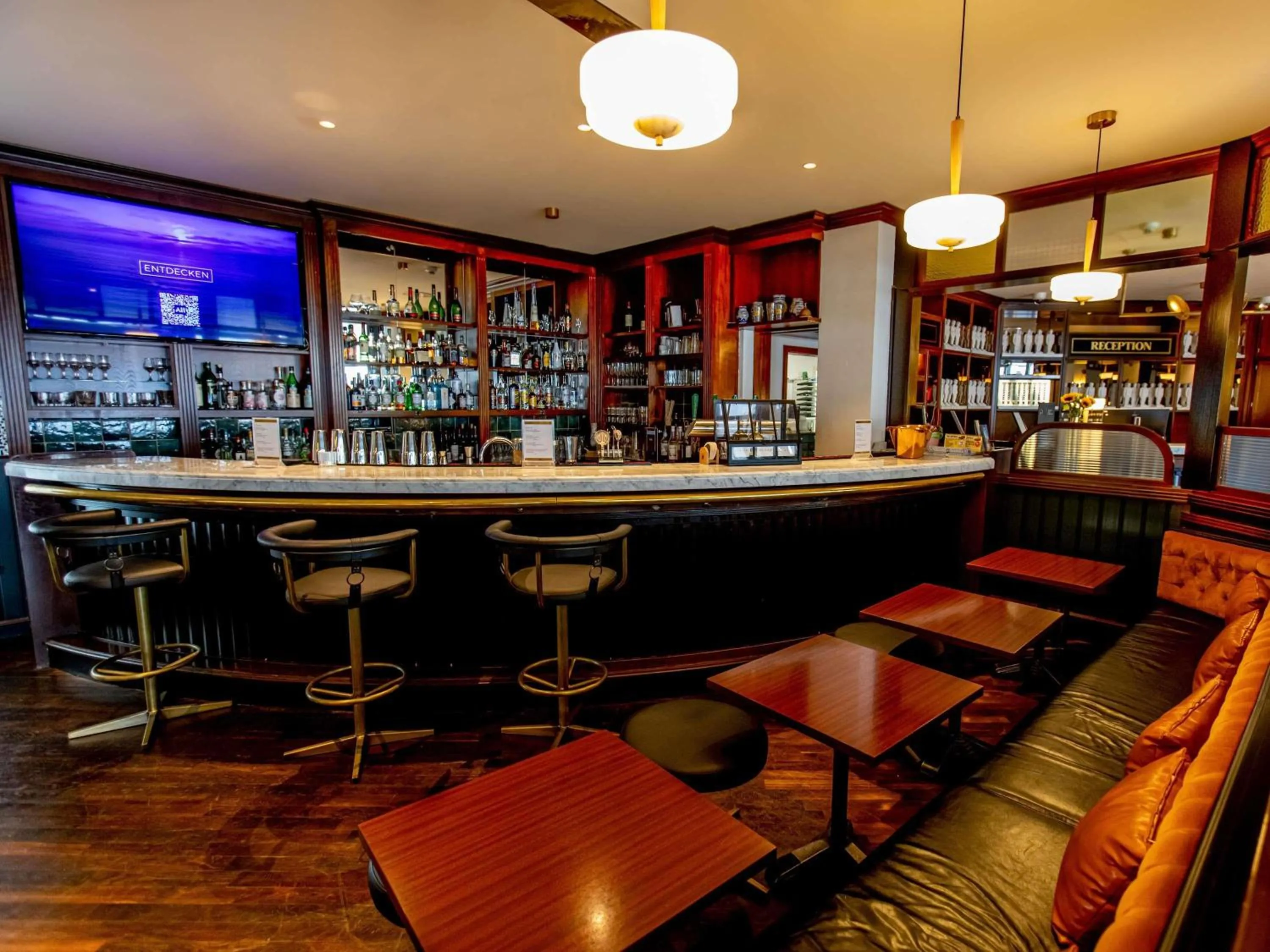 Lounge or bar in Mercure Hotel Frankfurt Airport Langen