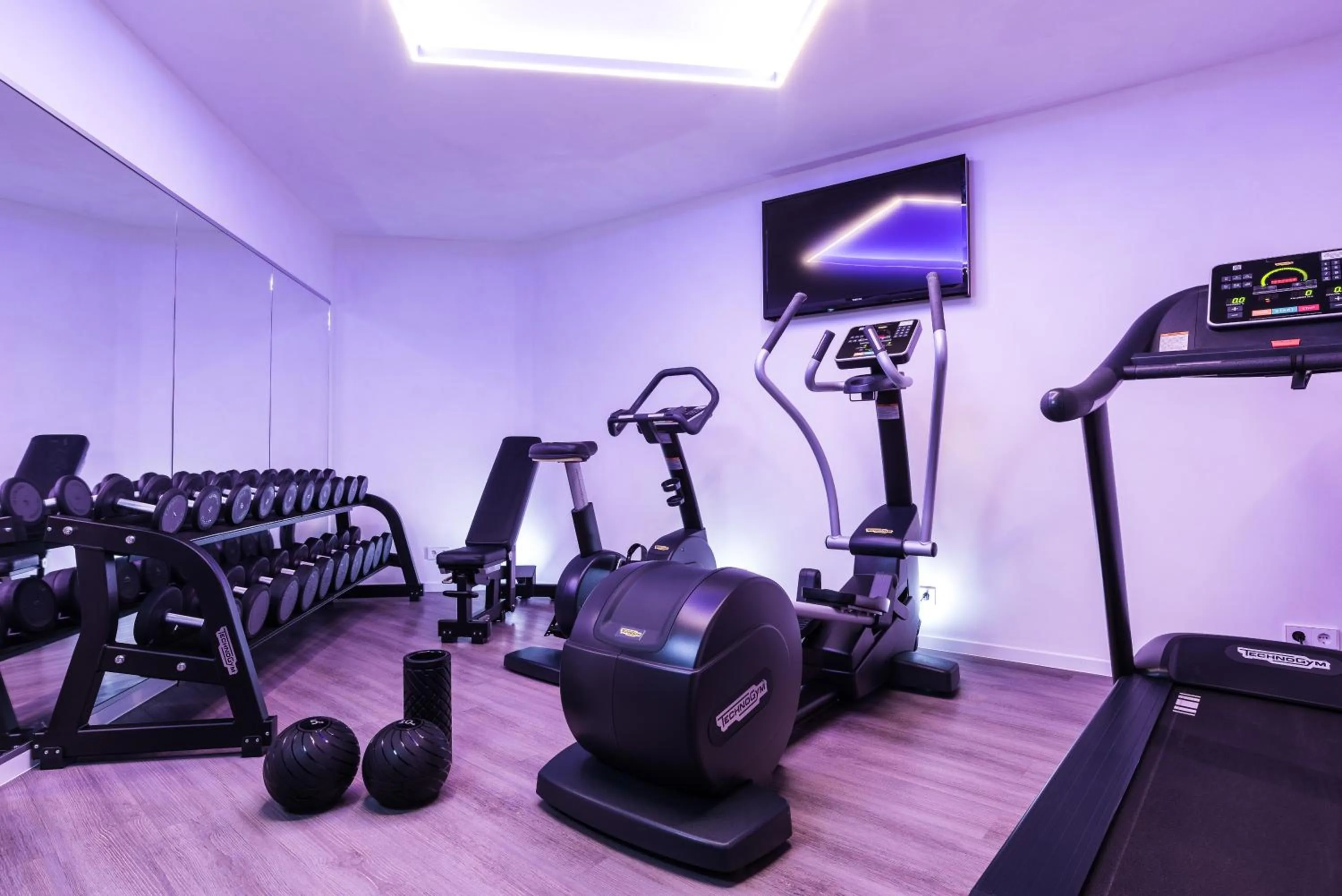 Fitness centre/facilities in Hotel Vorfelder