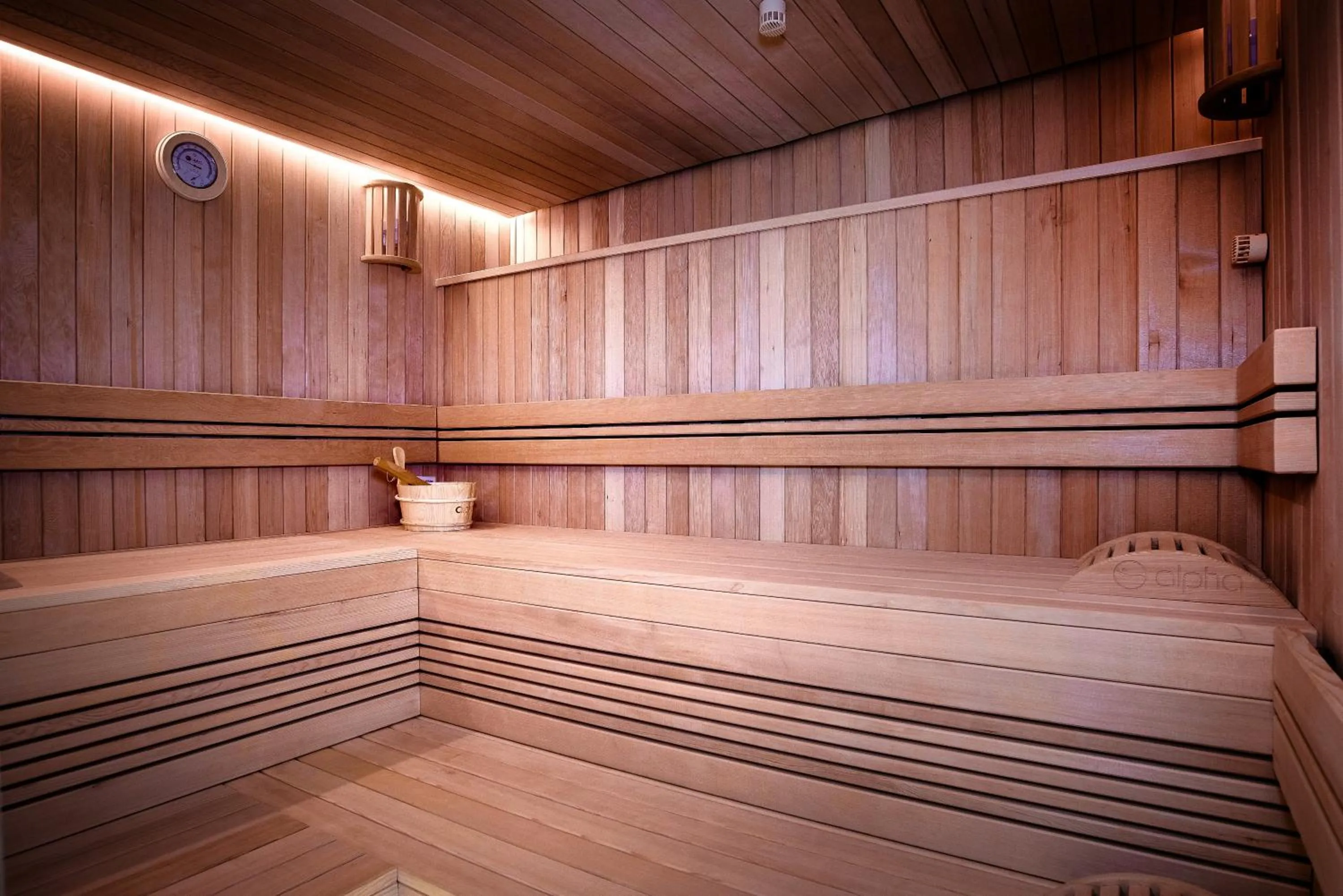 Sauna in Hotel Vorfelder