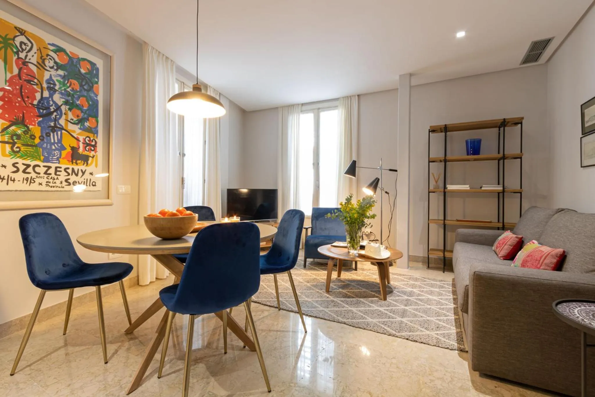 Living room in Alkazar Gardens Old Town 6 pax