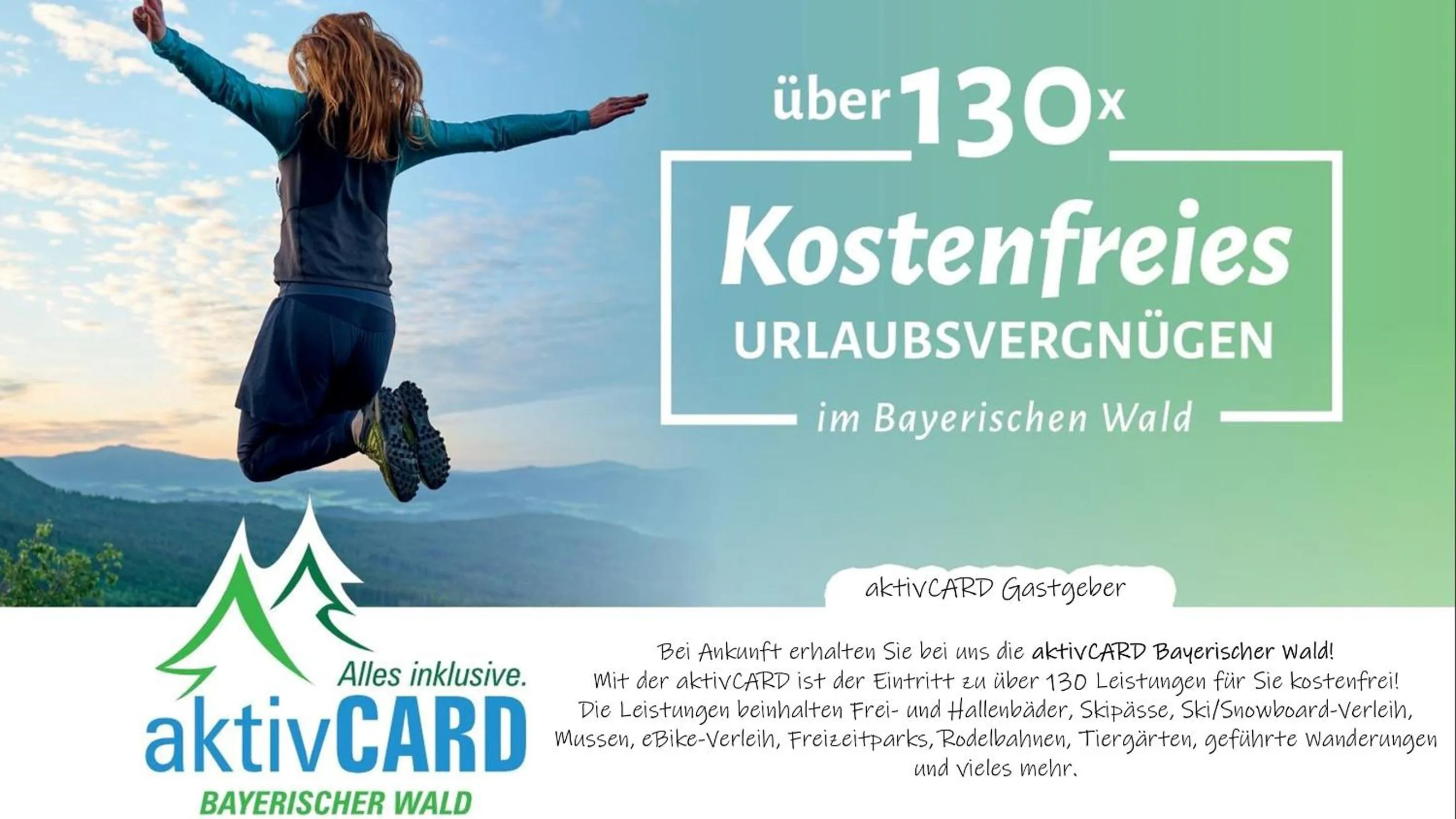 Area and facilities in Ferienpark Geyersberg inklusive aktivCARD Bayerischer Wald