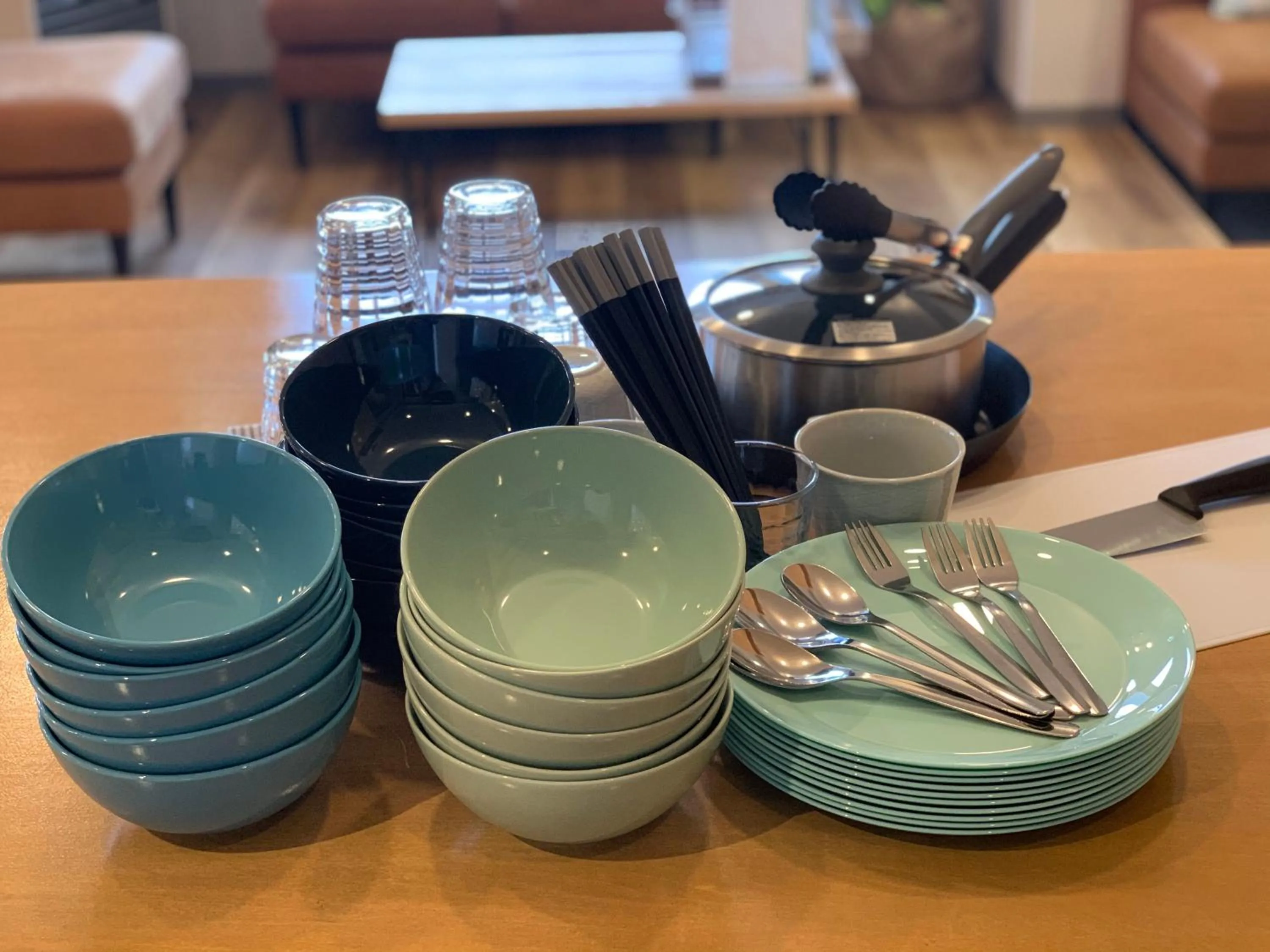 Kitchen or kitchenette in THE STAY WAKKANAI