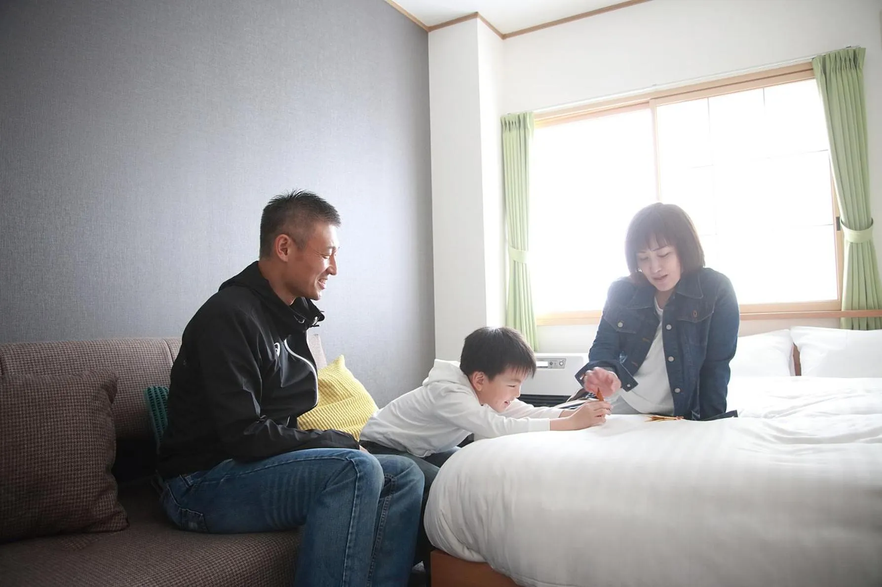 Family, Bed in THE STAY WAKKANAI