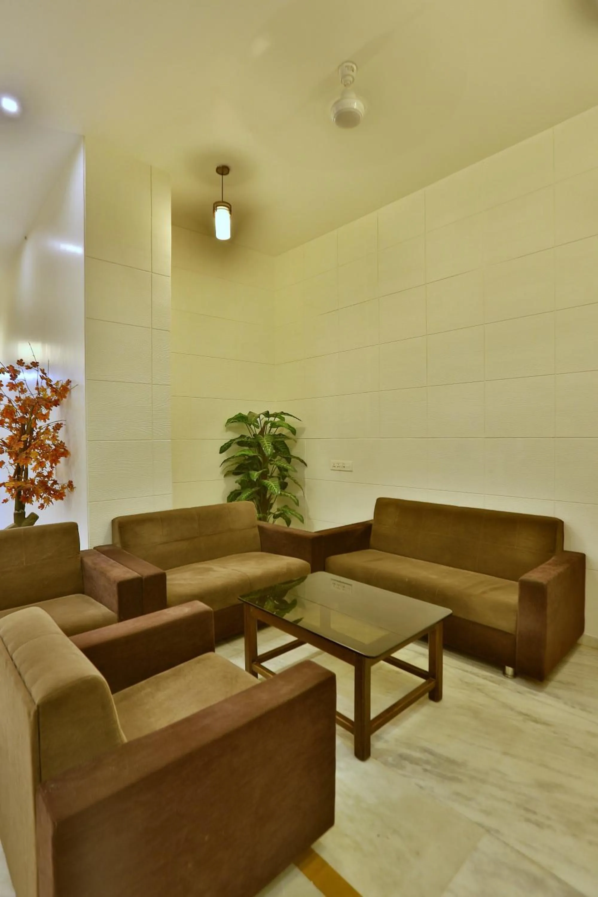 Seating area in Hotel Kamran Palace