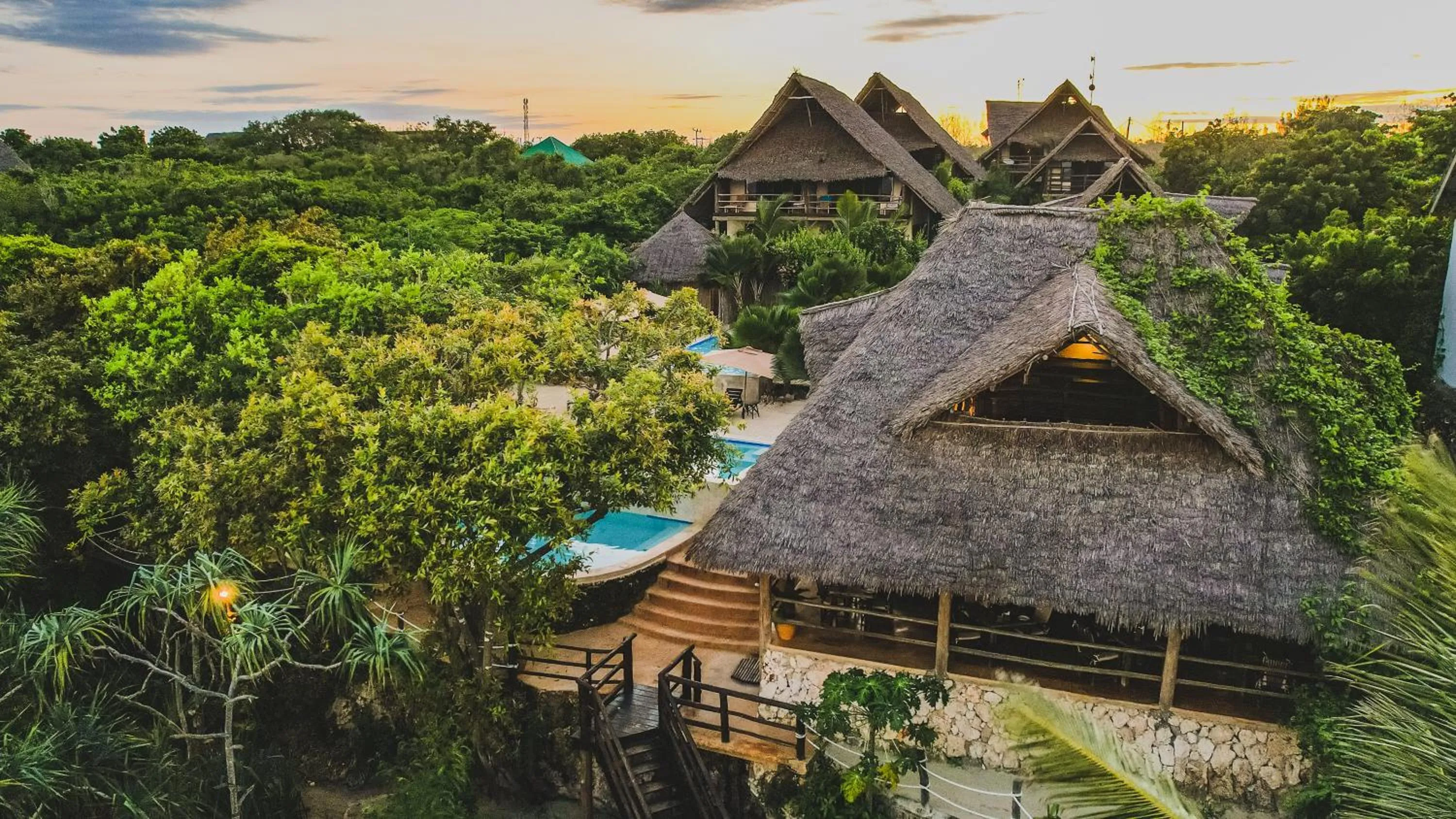 Property building in Sunshine Bay Hotel Zanzibar